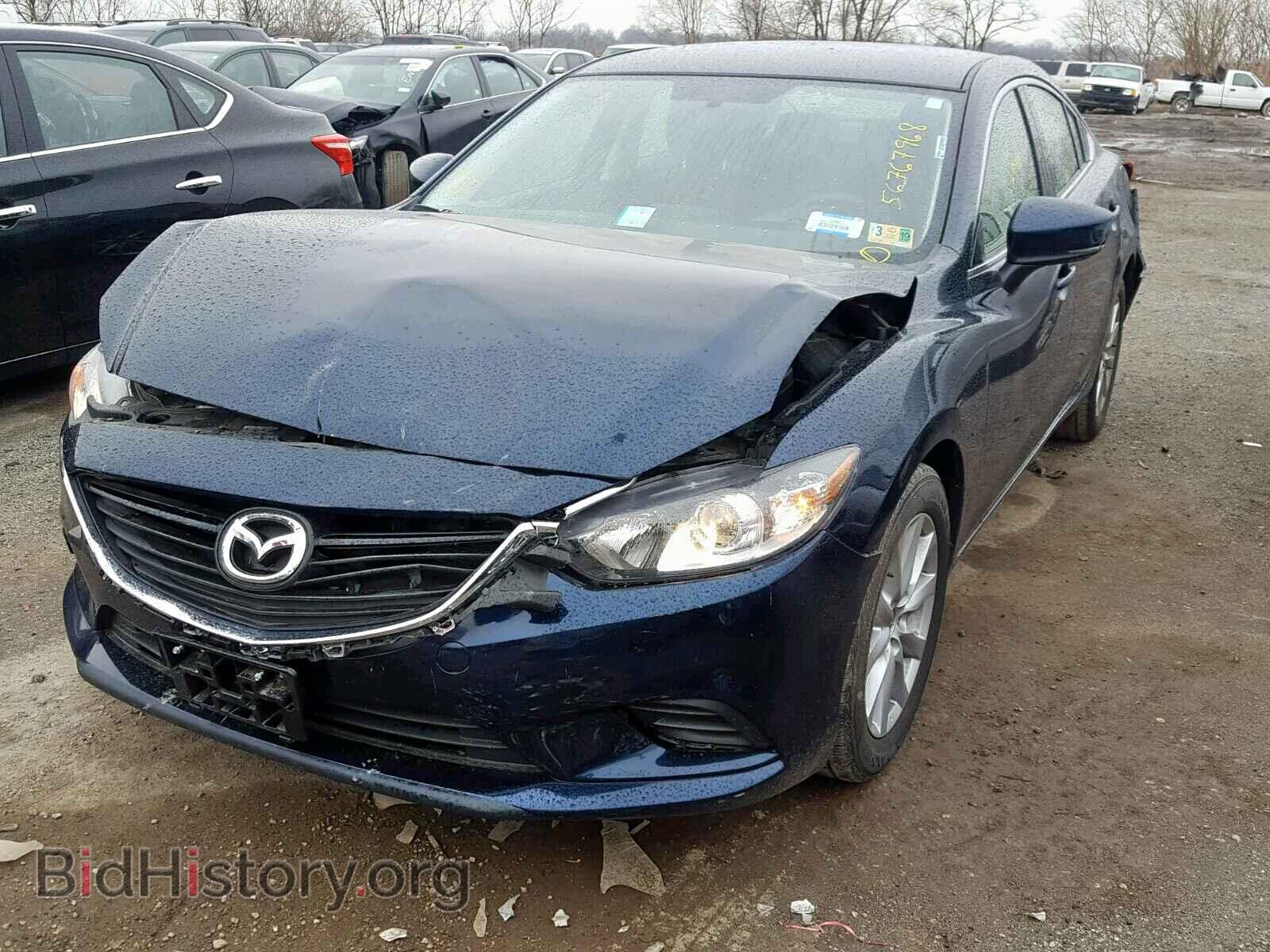 2017 MAZDA 6 - VIN: JM1GL1U52H1150893 - Фото 2