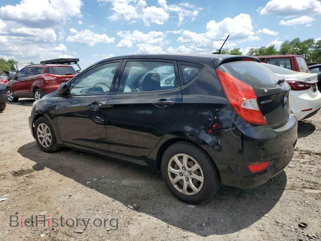 2012 HYUNDAI ACCENT - VIN: KMHCT5AE7CU058711 - Фото 2