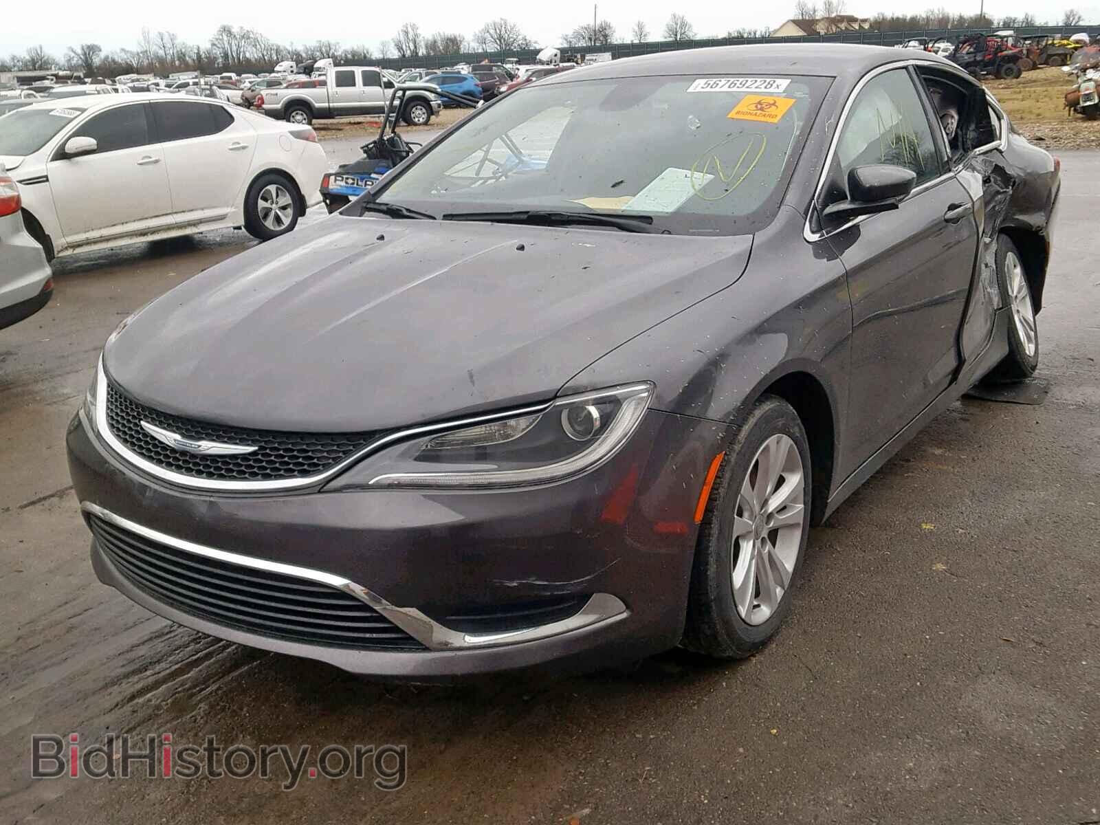 2015 CHRYSLER 200 - VIN: 1C3CCCAB8FN589076 - Фото 2