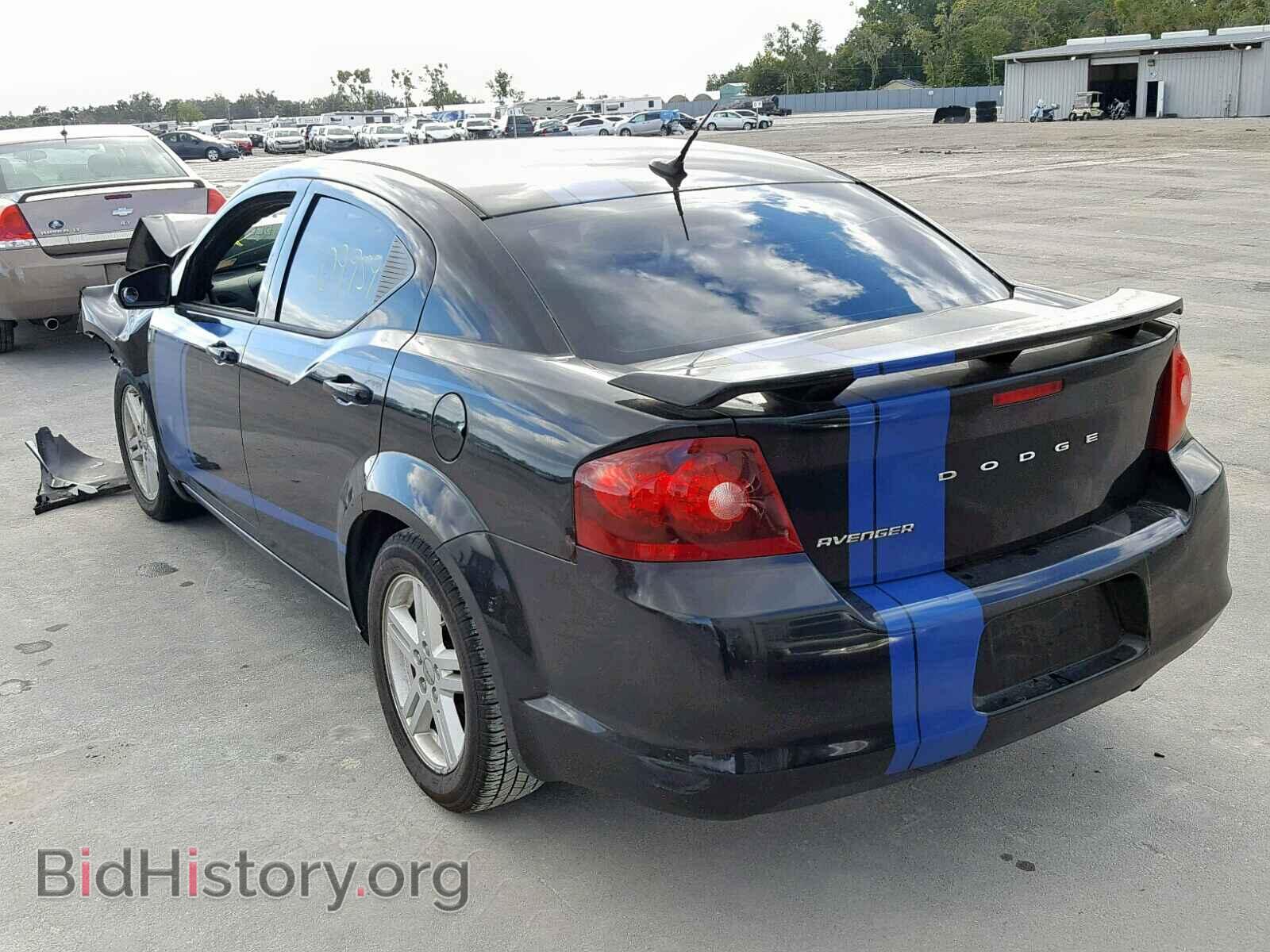 2011 DODGE AVENGER - VIN: 1B3BD1FB8BN544152 - Фото 3