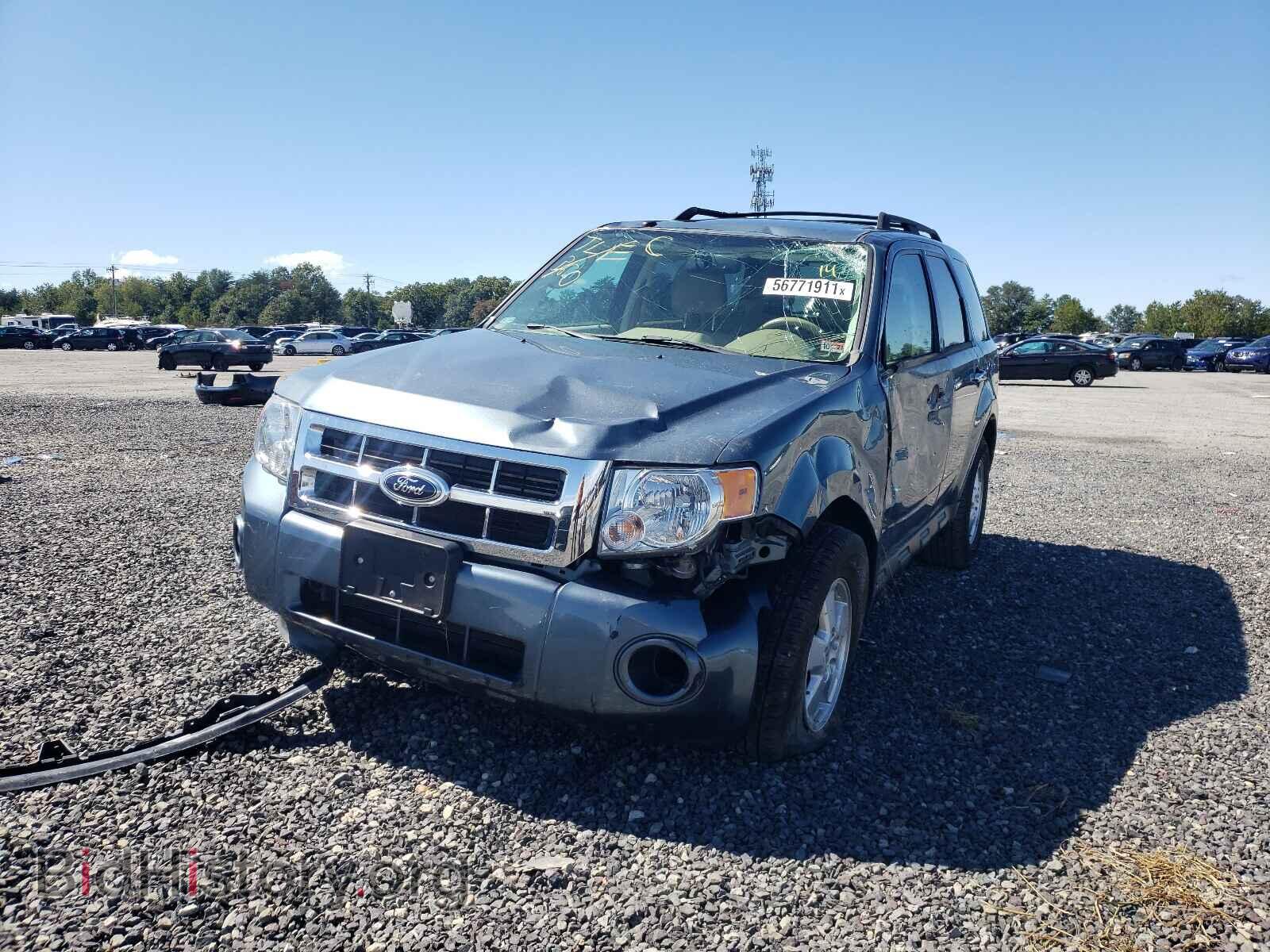 2012 FORD ESCAPE - VIN: 1FMCU9D74CKB48301 - Фото 2