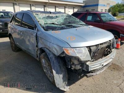 2008 Ford EDGE Edge Limit, turquoise — VIN 2FMDK39C28BB44438, Copart