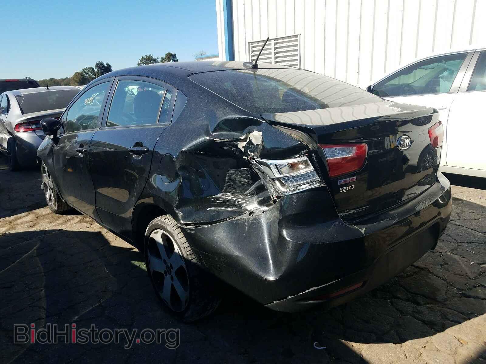 2012 KIA RIO - VIN: KNADN4A30C6084953 - Фото 3