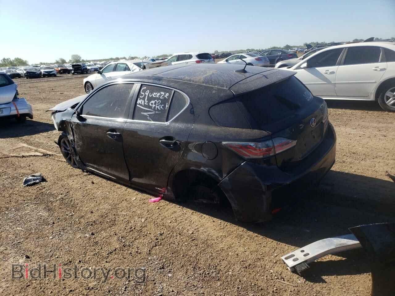 2013 LEXUS CT 200 - VIN: JTHKD5BH1D2141777 - Фото 2