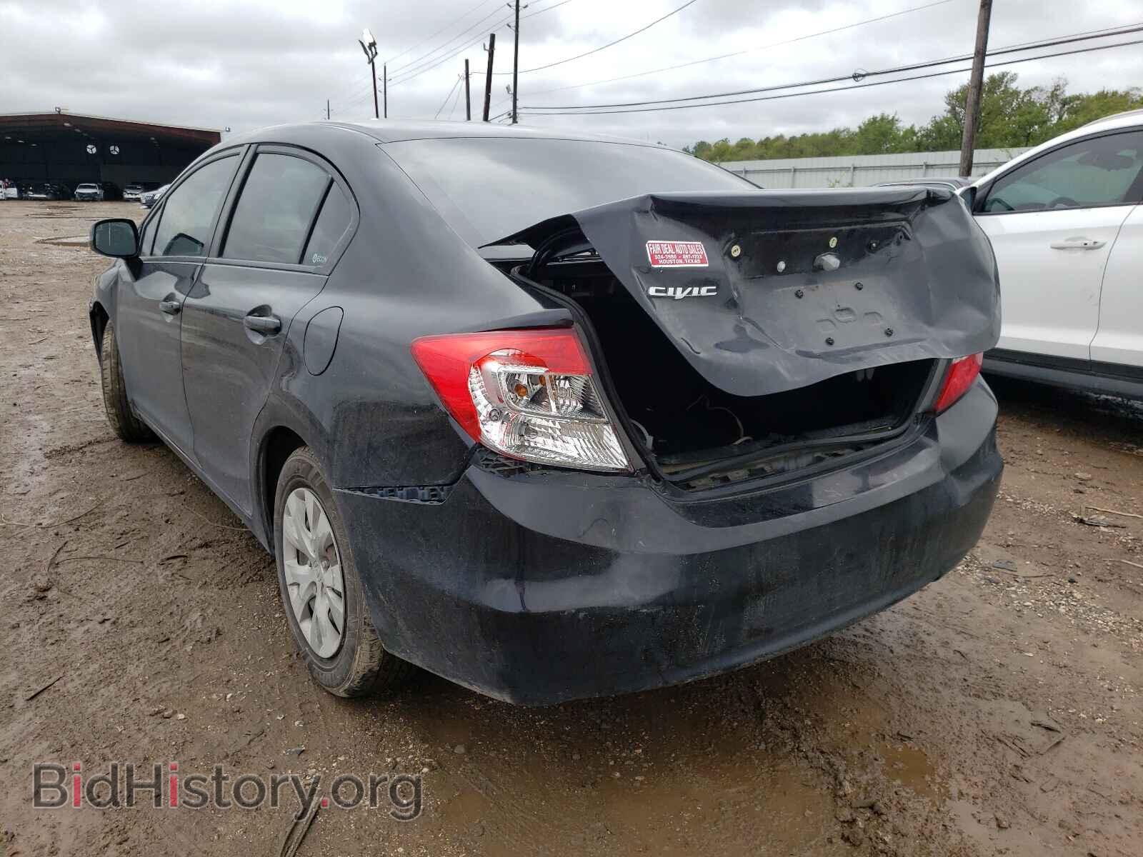 2012 HONDA CIVIC - VIN: 2HGFB2F52CH602340 - Photo 3