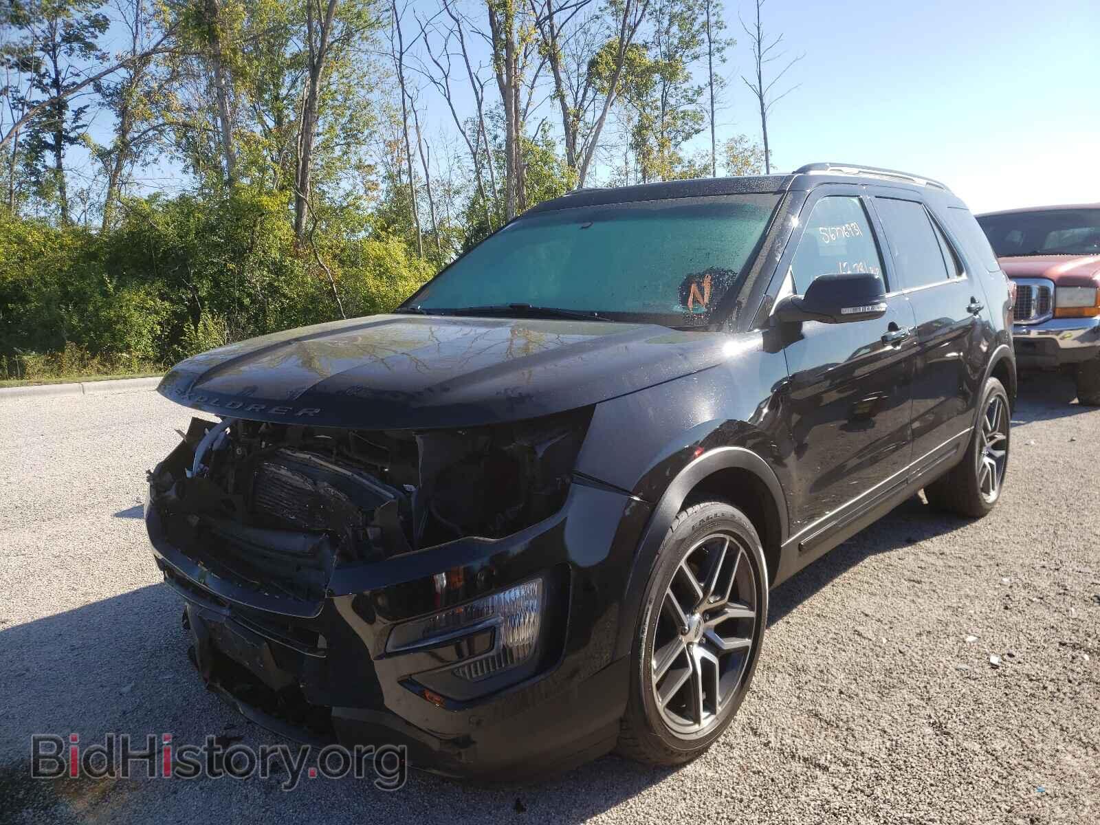 2016 FORD EXPLORER - VIN: 1FM5K8GTXGGA03323 - Фото 2