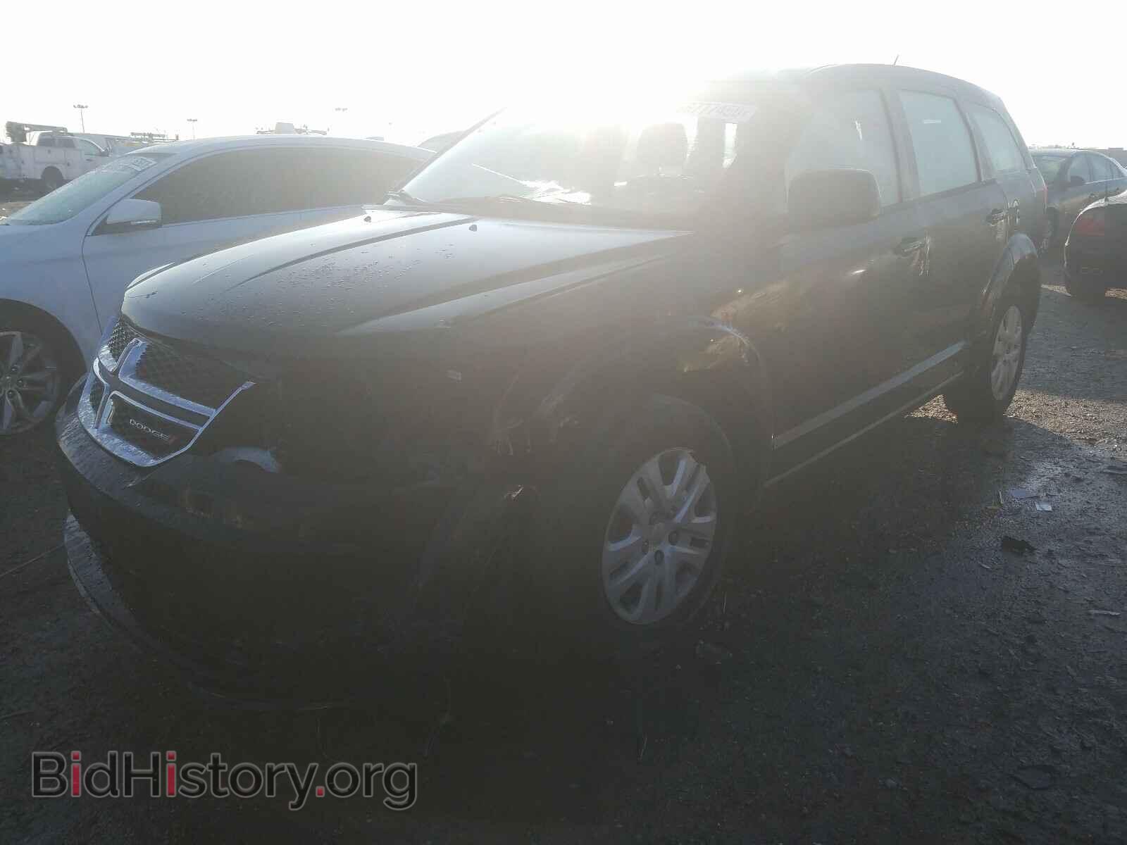 2014 DODGE JOURNEY - VIN: 3C4PDCAB0ET134277 - Фото 2