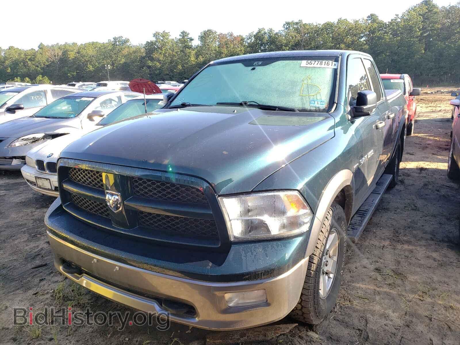 2011 DODGE RAM 1500 - VIN: 1D7RV1GT7BS540666 - Фото 2