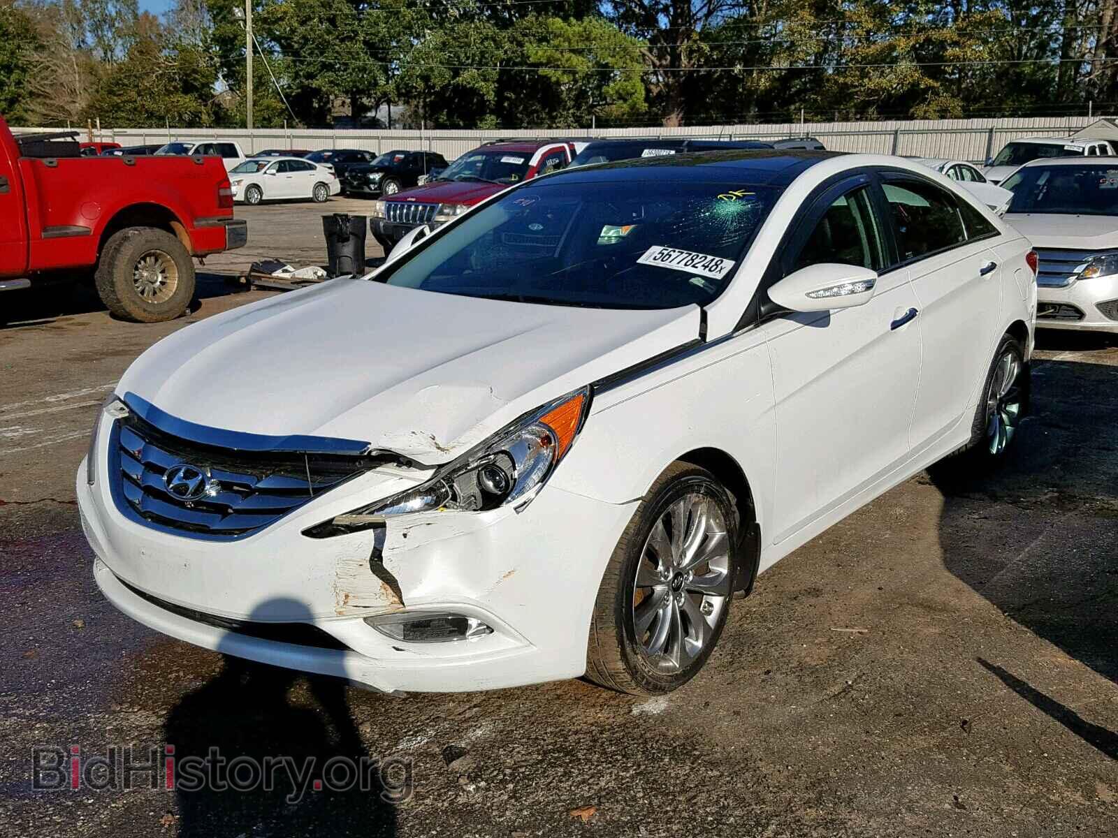 2012 HYUNDAI SONATA - VIN: 5NPEC4AB4CH410053 - Фото 2