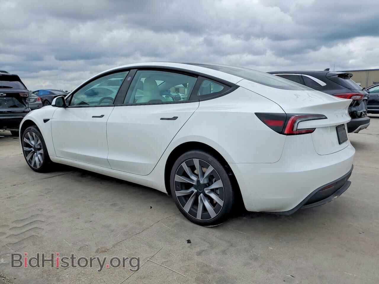 2024 TESLA MODEL 3 - VIN: 5YJ3E1EA3RF832520 - Photo 2