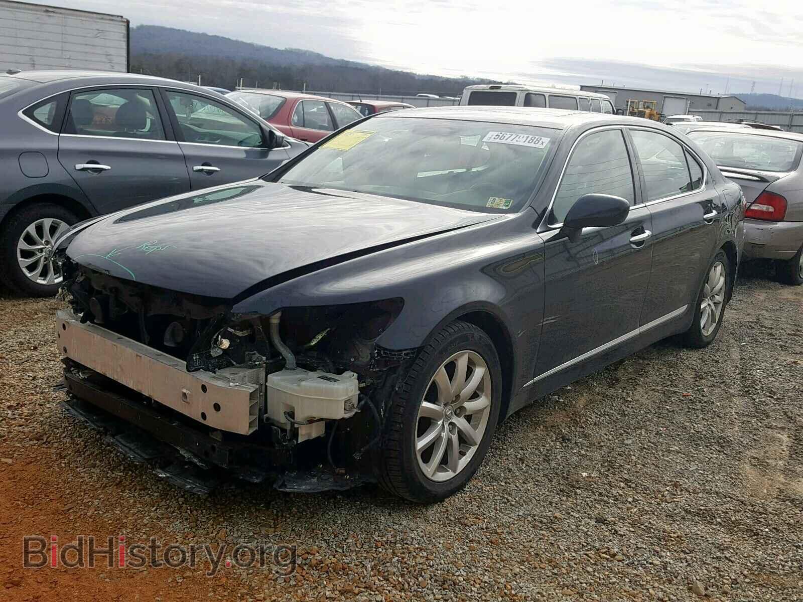 2007 LEXUS LS460 - VIN: JTHGL46F575004274 - Фото 2