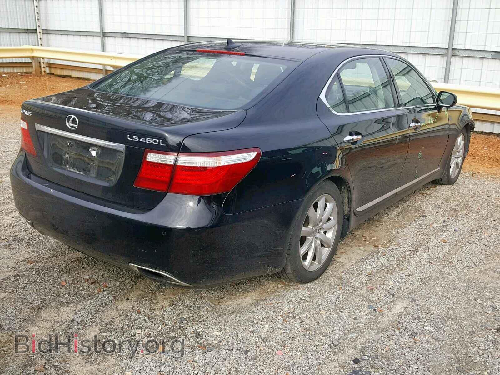 2007 LEXUS LS460 - VIN: JTHGL46F575004274 - Фото 4