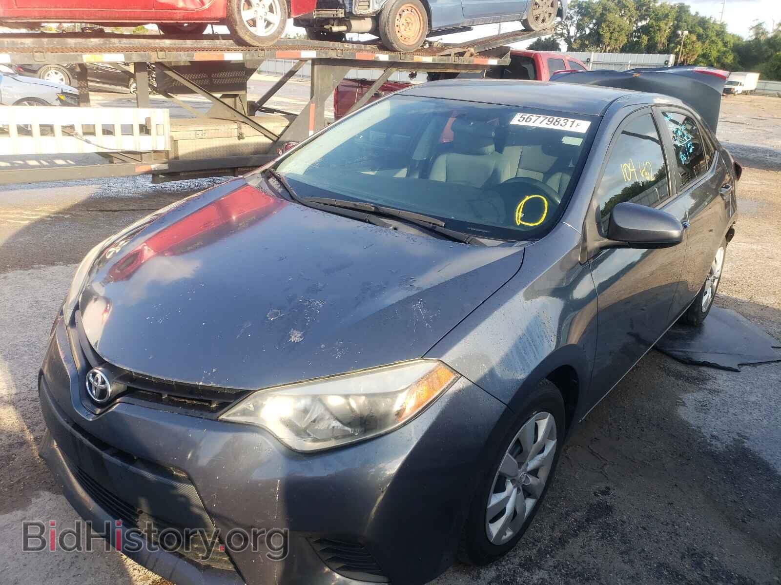 2014 TOYOTA COROLLA - VIN: 2T1BURHE5EC120987 - Фото 2