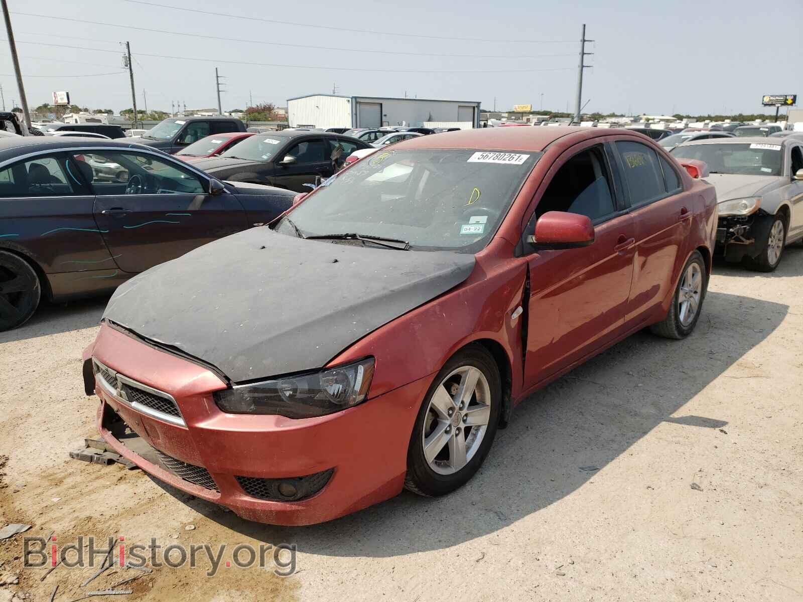 2009 MITSUBISHI LANCER - VIN: JA3AU26U59U018271 - Фото 2
