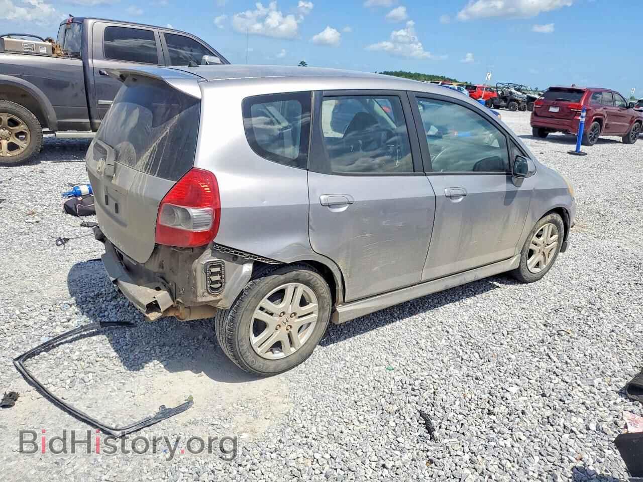 2007 HONDA FIT - VIN: JHMGD38687S016263 - Фото 3