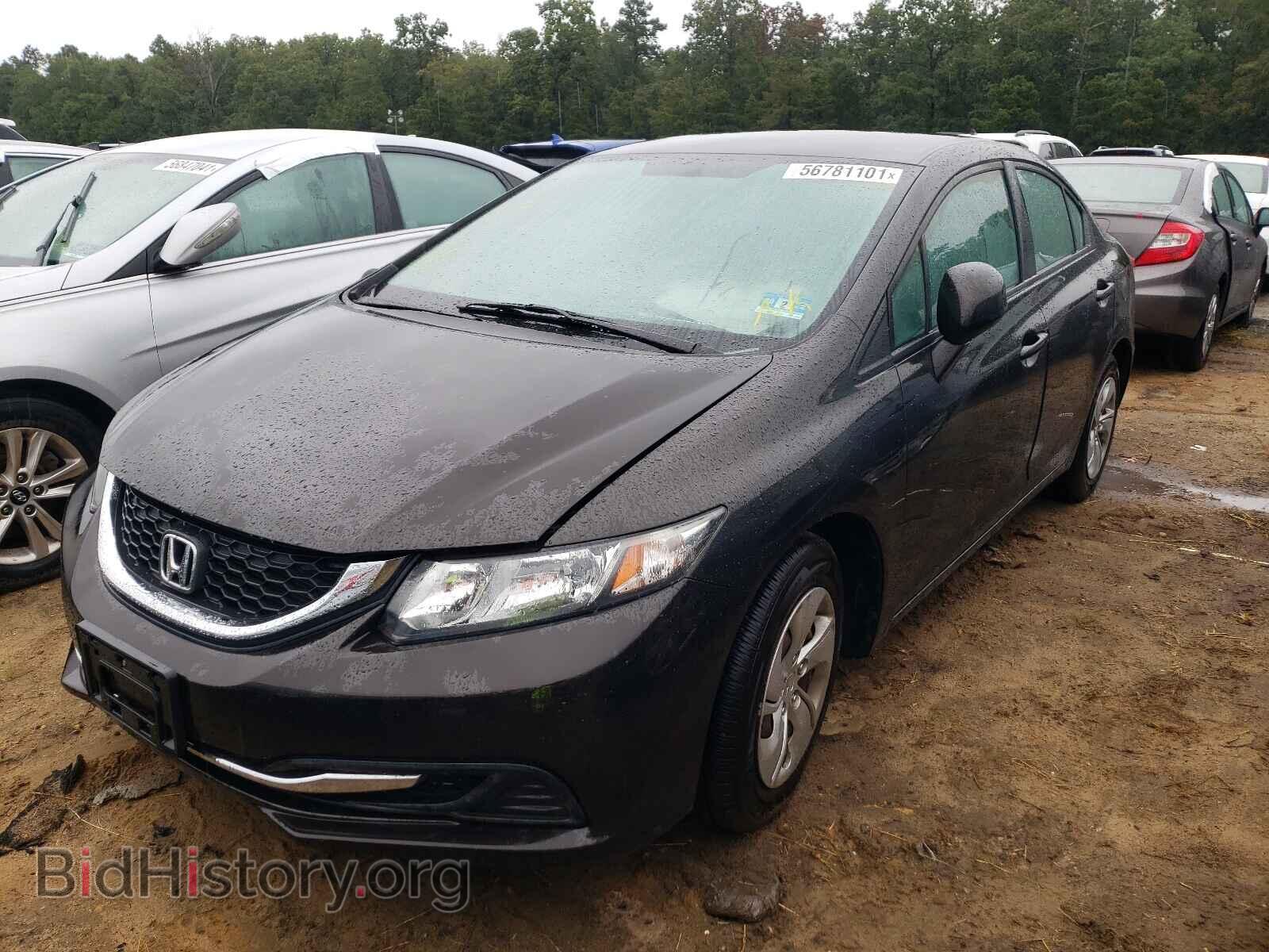 2013 HONDA CIVIC - VIN: 19XFB2F59DE214159 - Фото 2