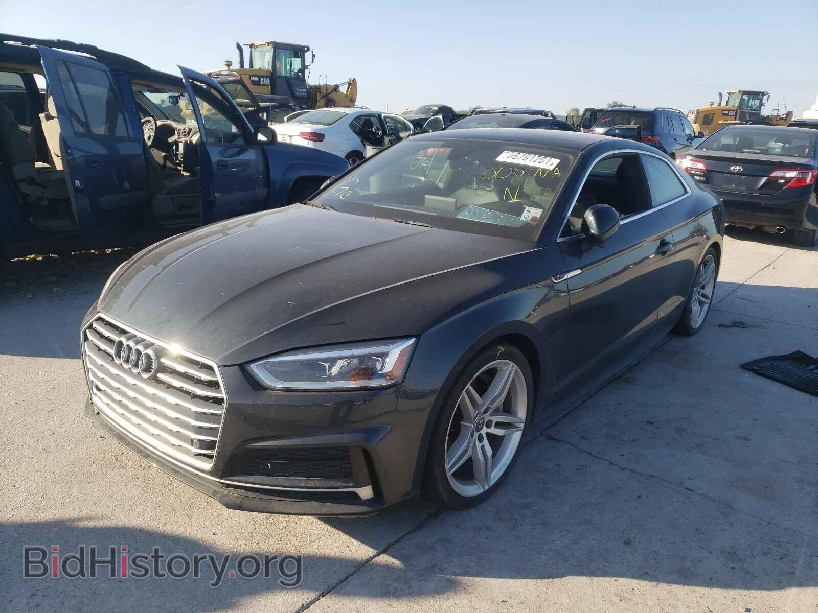 2019 AUDI A5 - VIN: WAUTNAF52KA018324 - Фото 2
