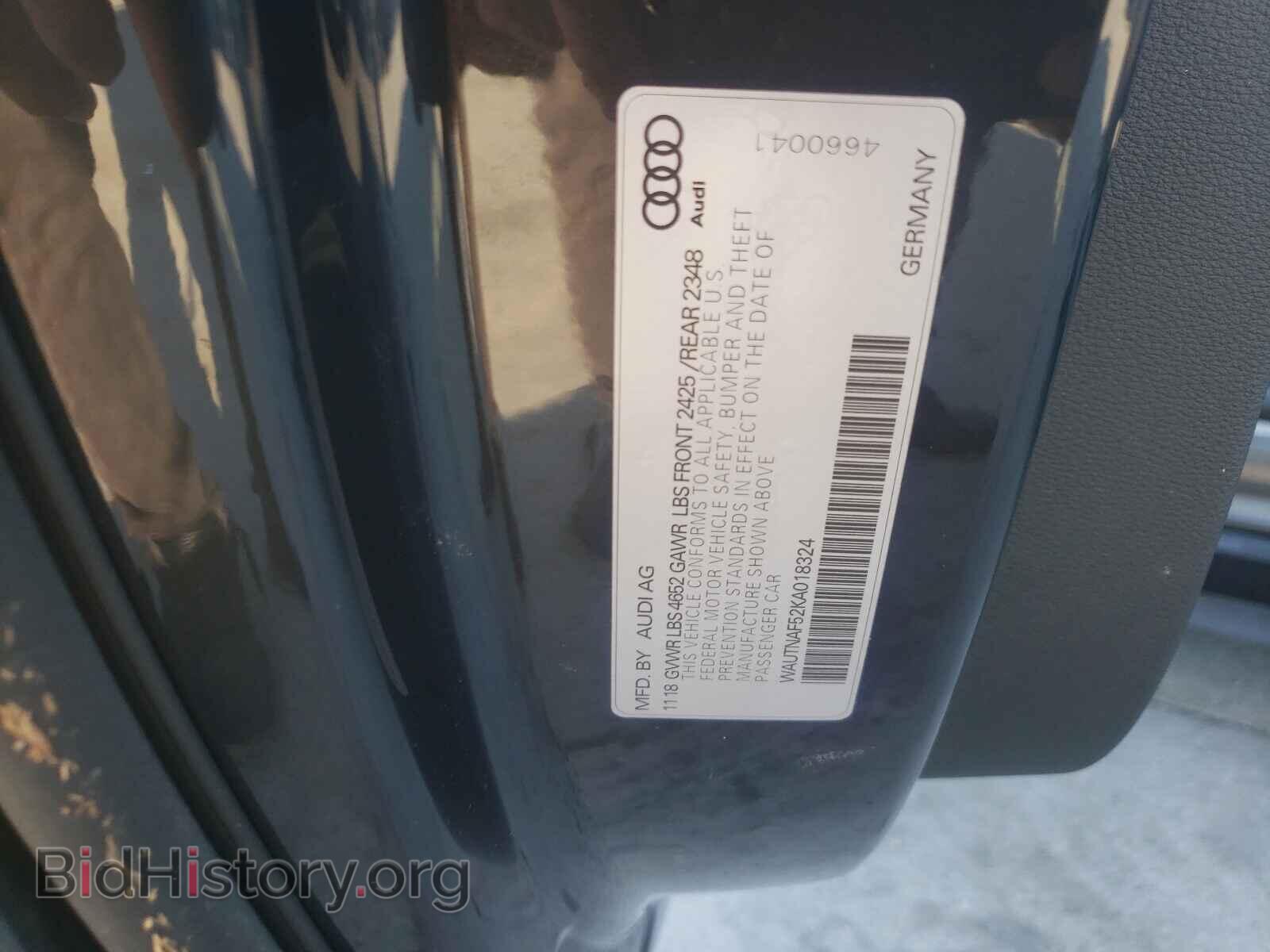 2019 AUDI A5 - VIN: WAUTNAF52KA018324 - Фото 10