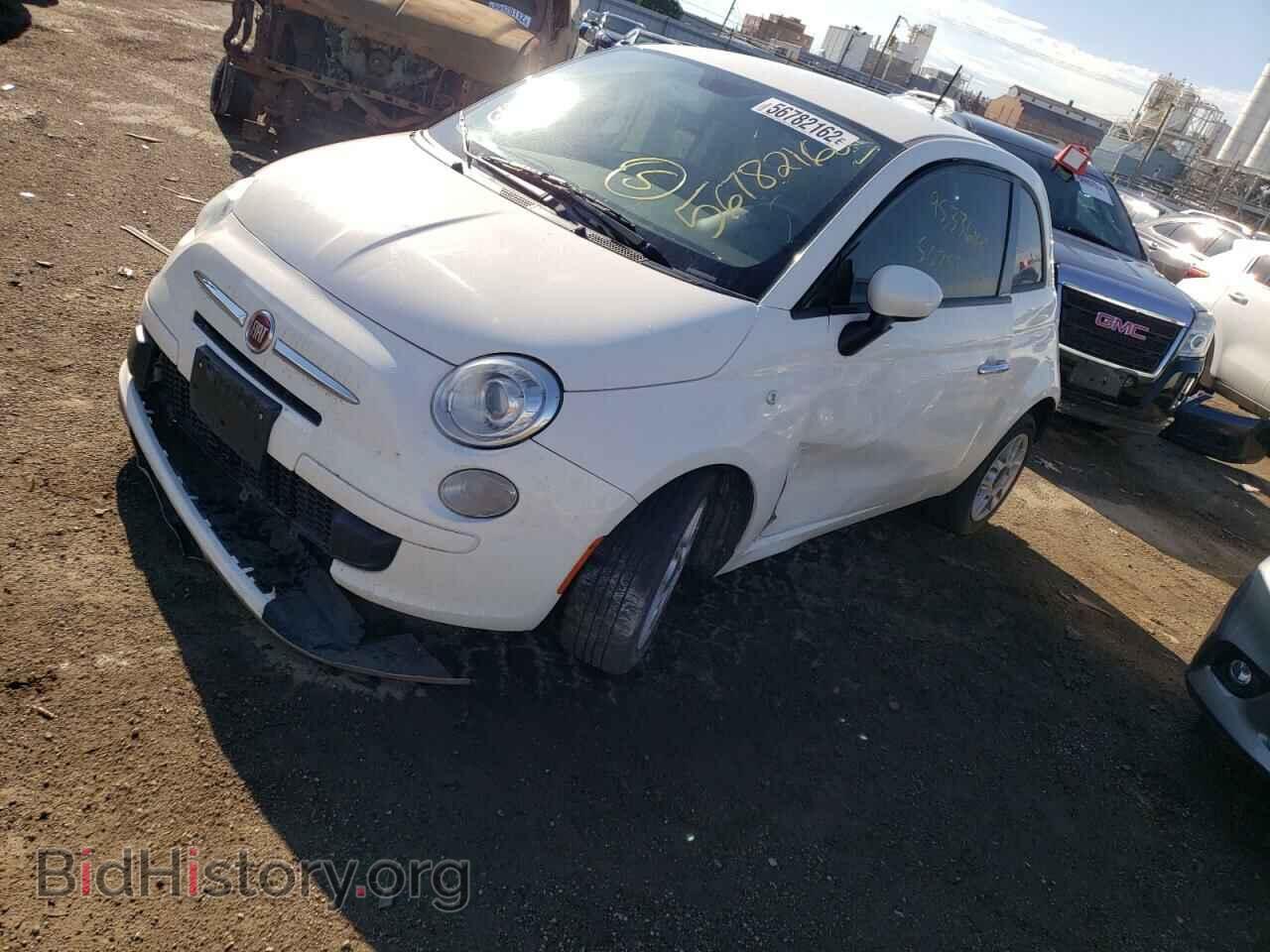 2015 FIAT 500 - VIN: 3C3CFFAR0FT657165 - Фото 2
