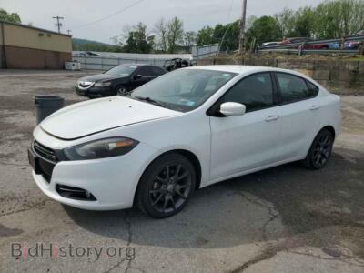 2016 Dodge DART SXT, white — VIN 1C3CDFBB1GD540757, Copart