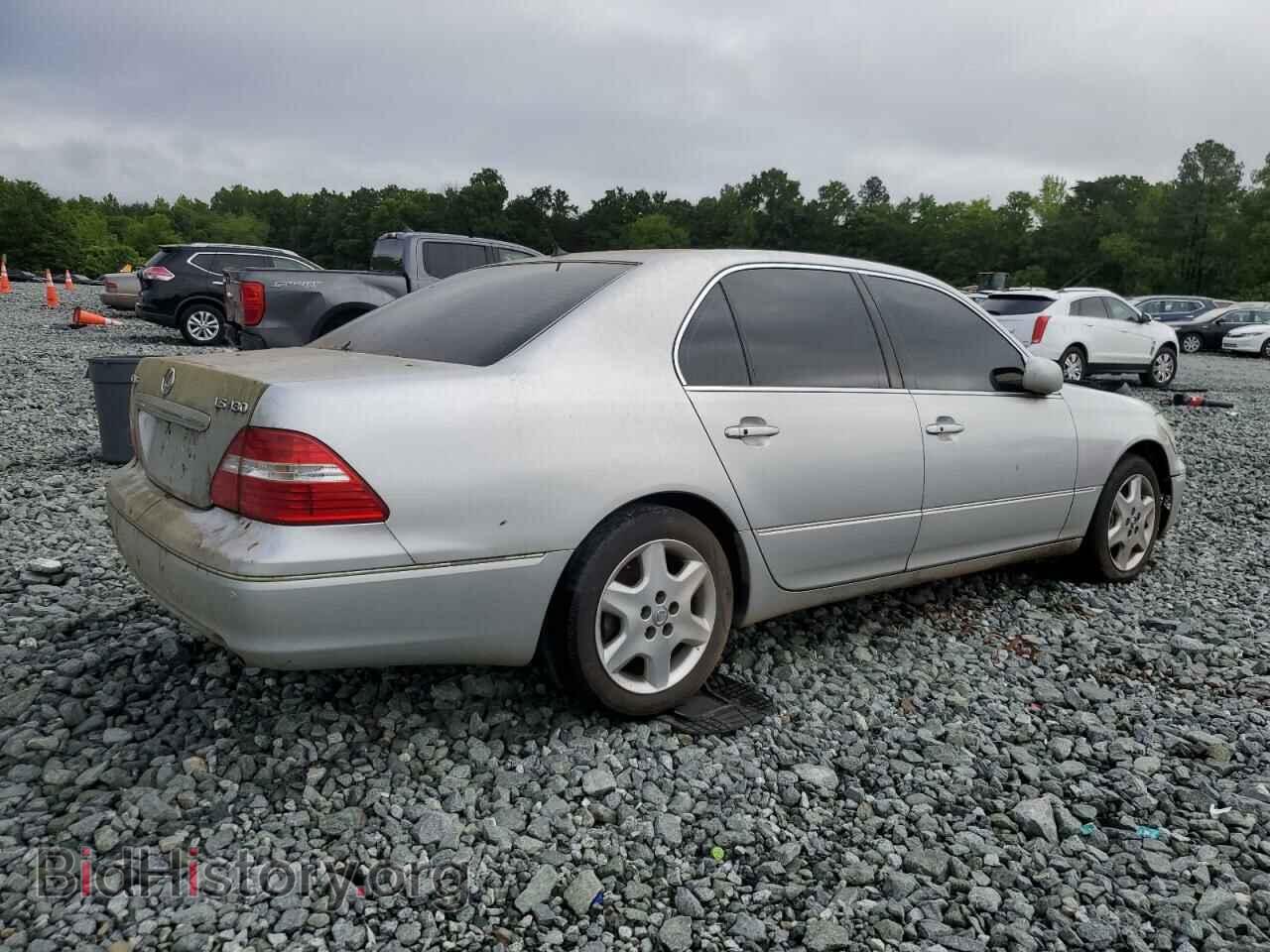 2005 LEXUS LS430 - VIN: JTHBN36F155002159 - Фото 3