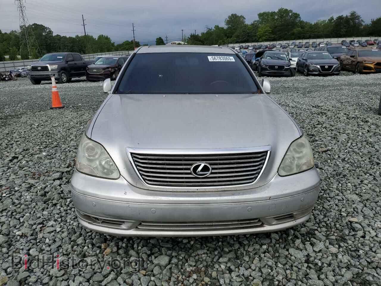 2005 LEXUS LS430 - VIN: JTHBN36F155002159 - Фото 5