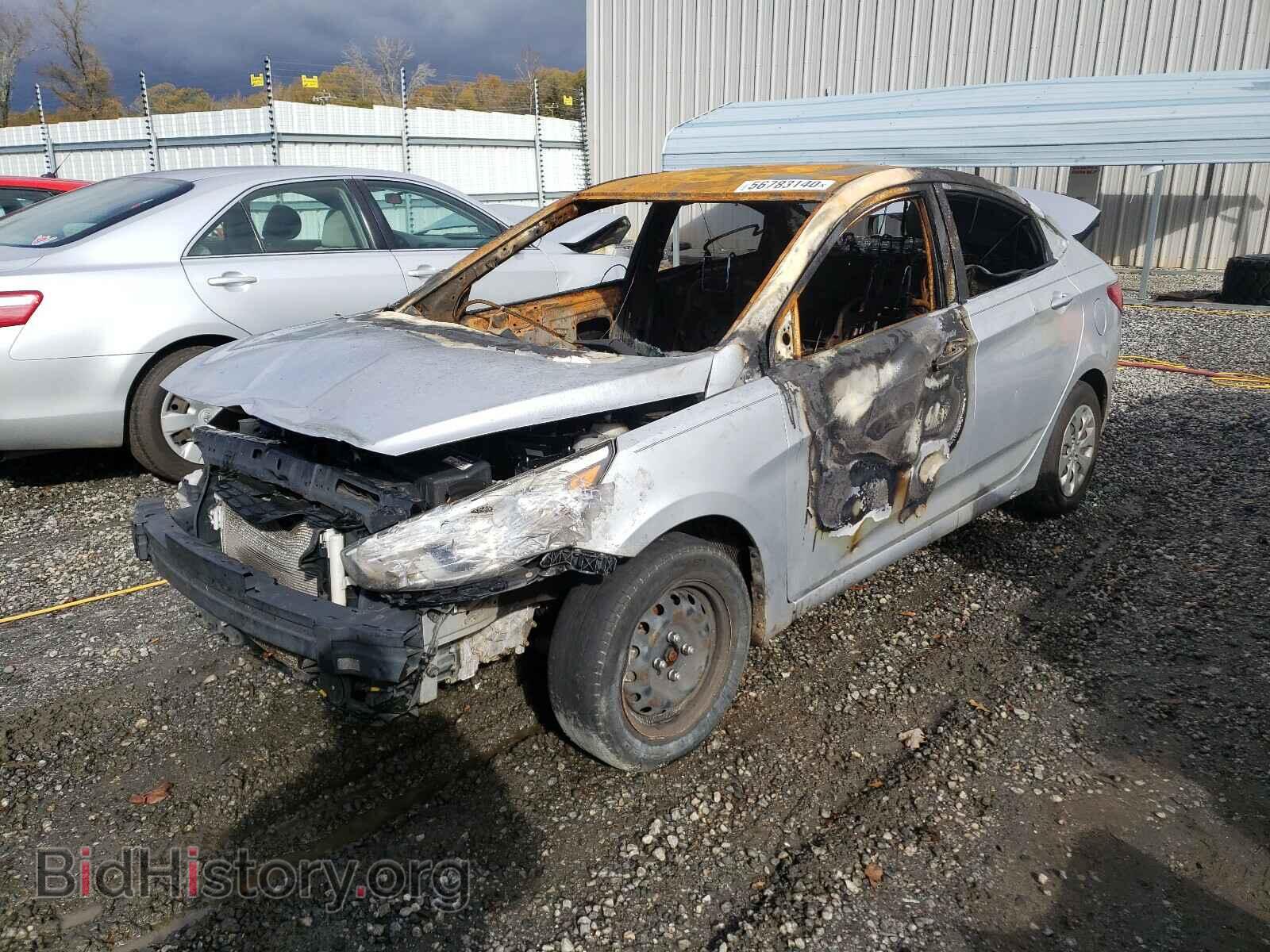 2017 HYUNDAI ACCENT - VIN: KMHCT4AE7HU320566 - Фото 2