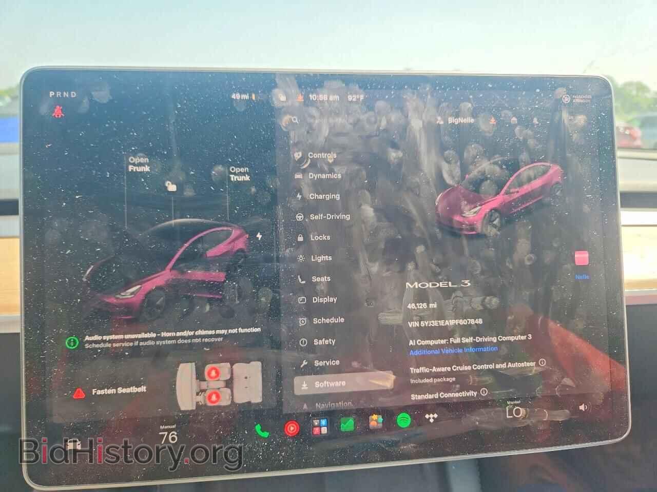 2023 TESLA MODEL 3 - VIN: 5YJ3E1EA1PF607848 - Фото 9