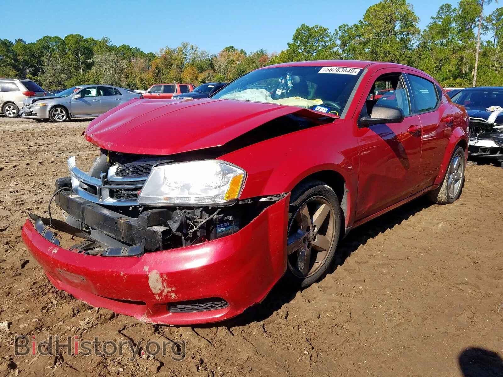 2013 DODGE AVENGER - VIN: 1C3CDZAB9DN572042 - Photo 2