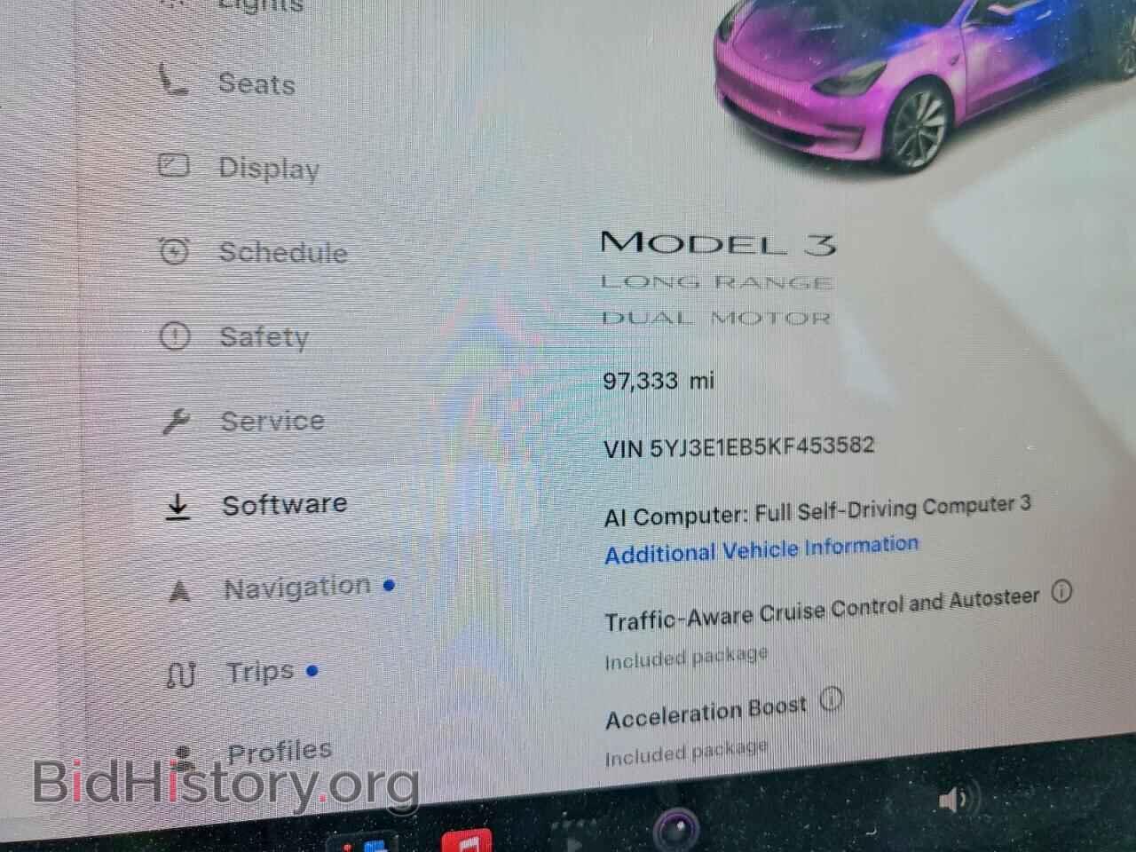 2019 TESLA MODEL 3 - VIN: 5YJ3E1EB5KF453582 - Photo 9