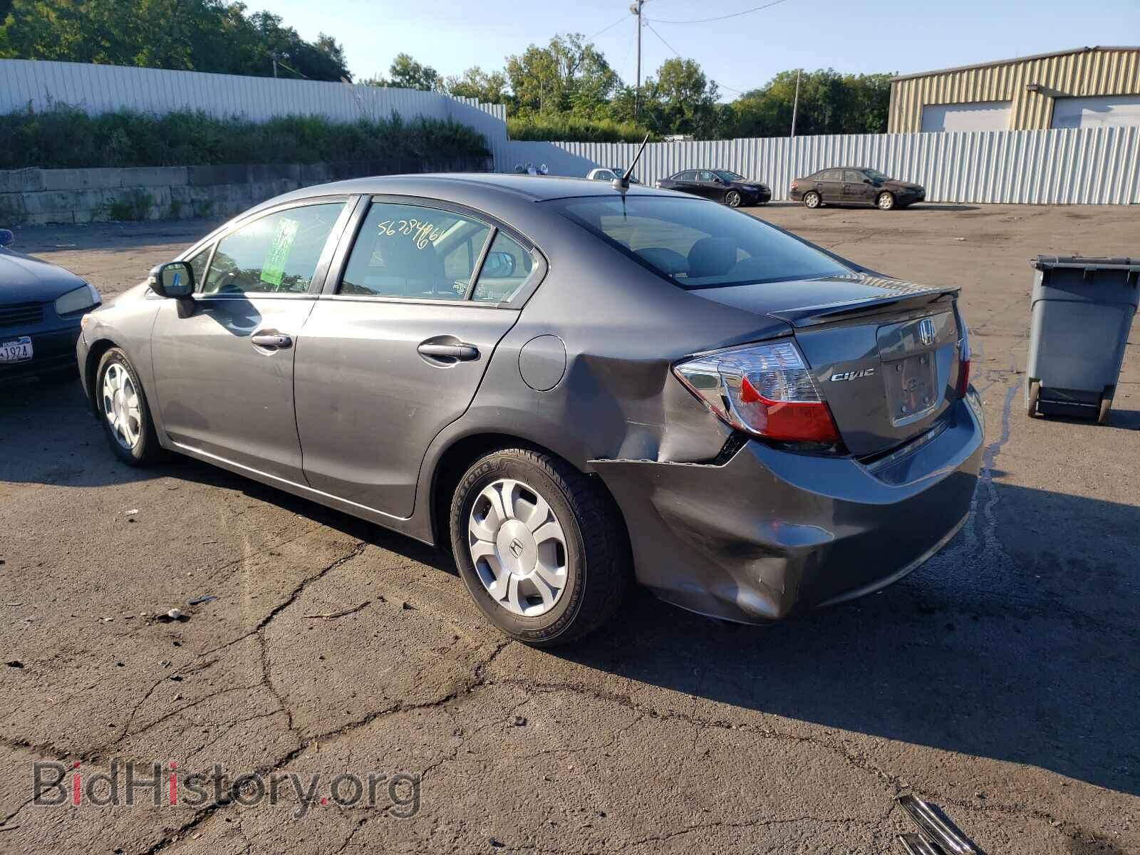 2012 HONDA CIVIC - VIN: JHMFB4F26CS004601 - Фото 3