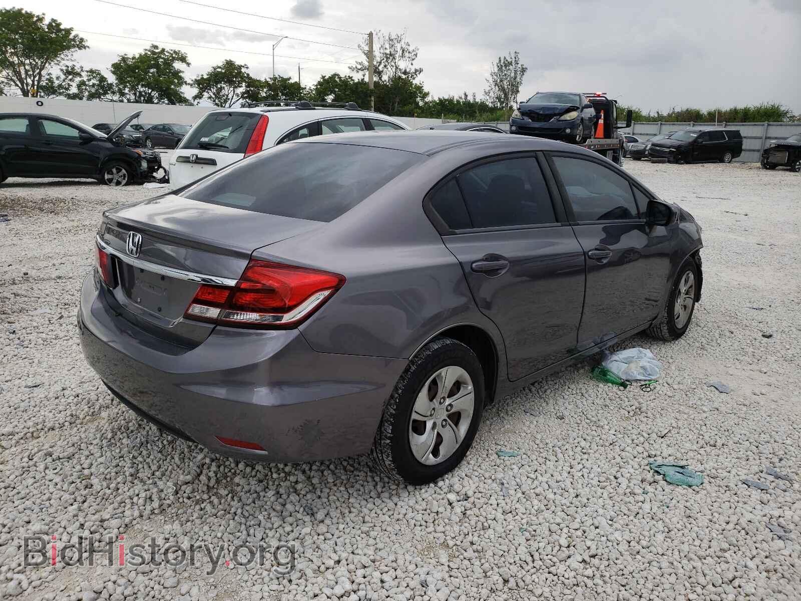 2015 HONDA CIVIC - VIN: 19XFB2F51FE044186 - Фото 4