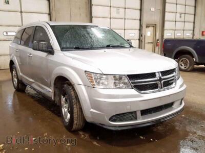 2012 Dodge JOURNEY SE, silver — VIN 3C4PDCAB7CT203320, Copart