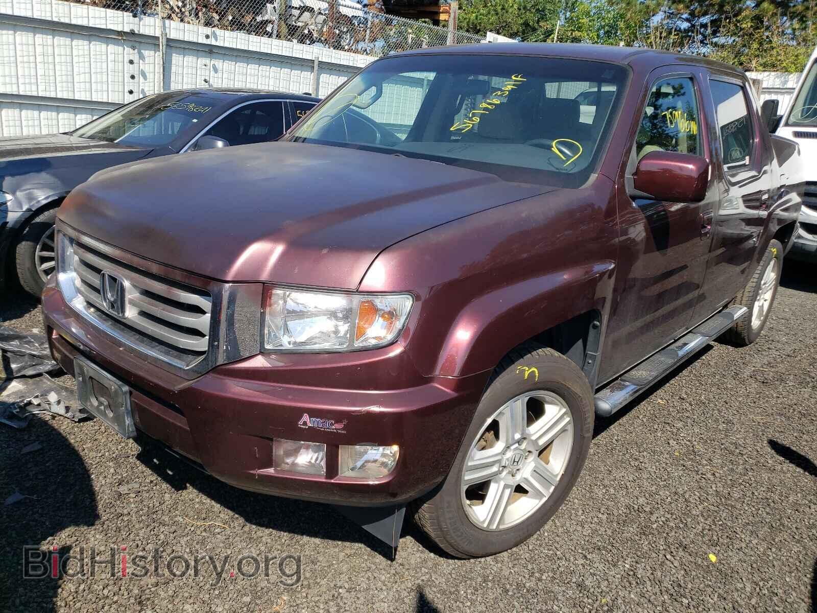 2012 HONDA RIDGELINE - VIN: 5FPYK1F58CB454189 - Фото 2