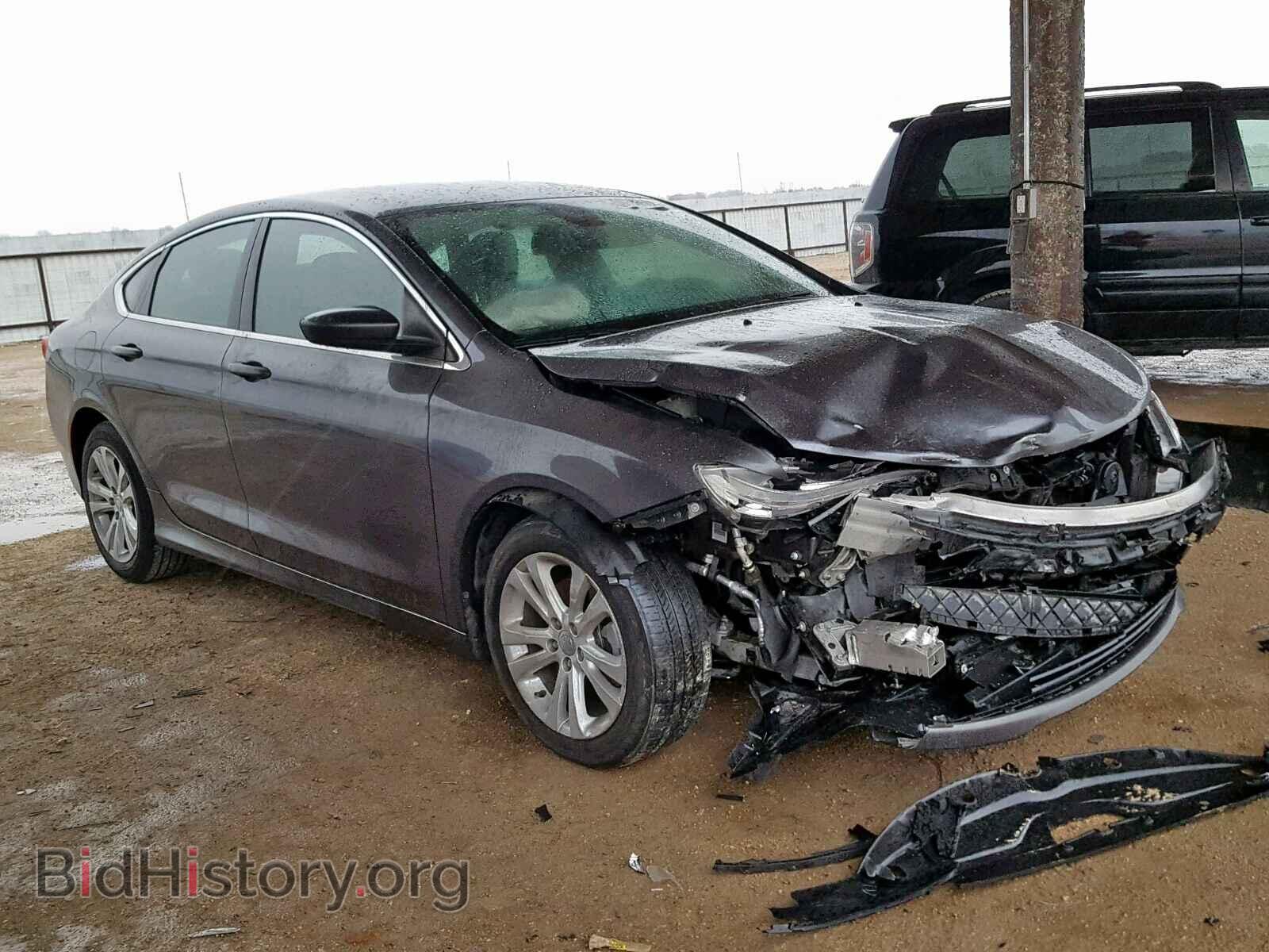 Фотография 1C3CCCAB7GN107490 - CHRYSLER 200 2016