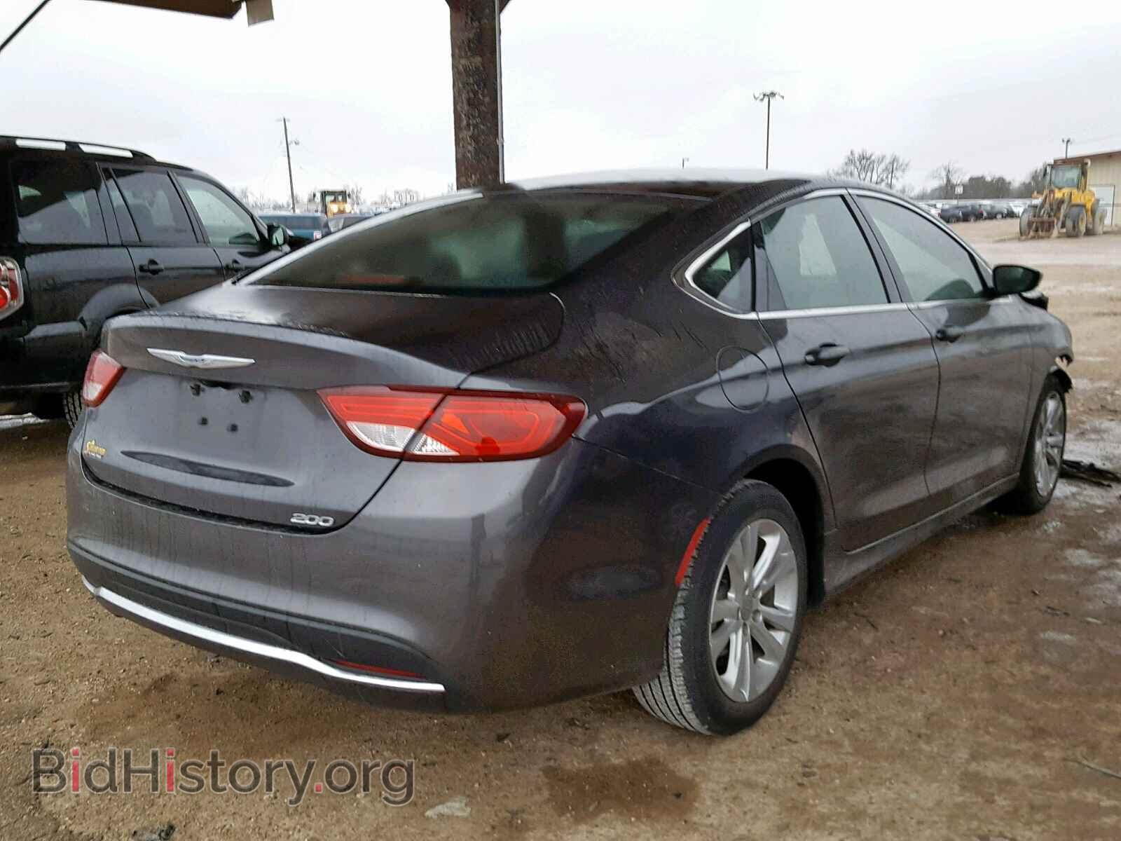 2016 CHRYSLER 200 - VIN: 1C3CCCAB7GN107490 - Фото 4