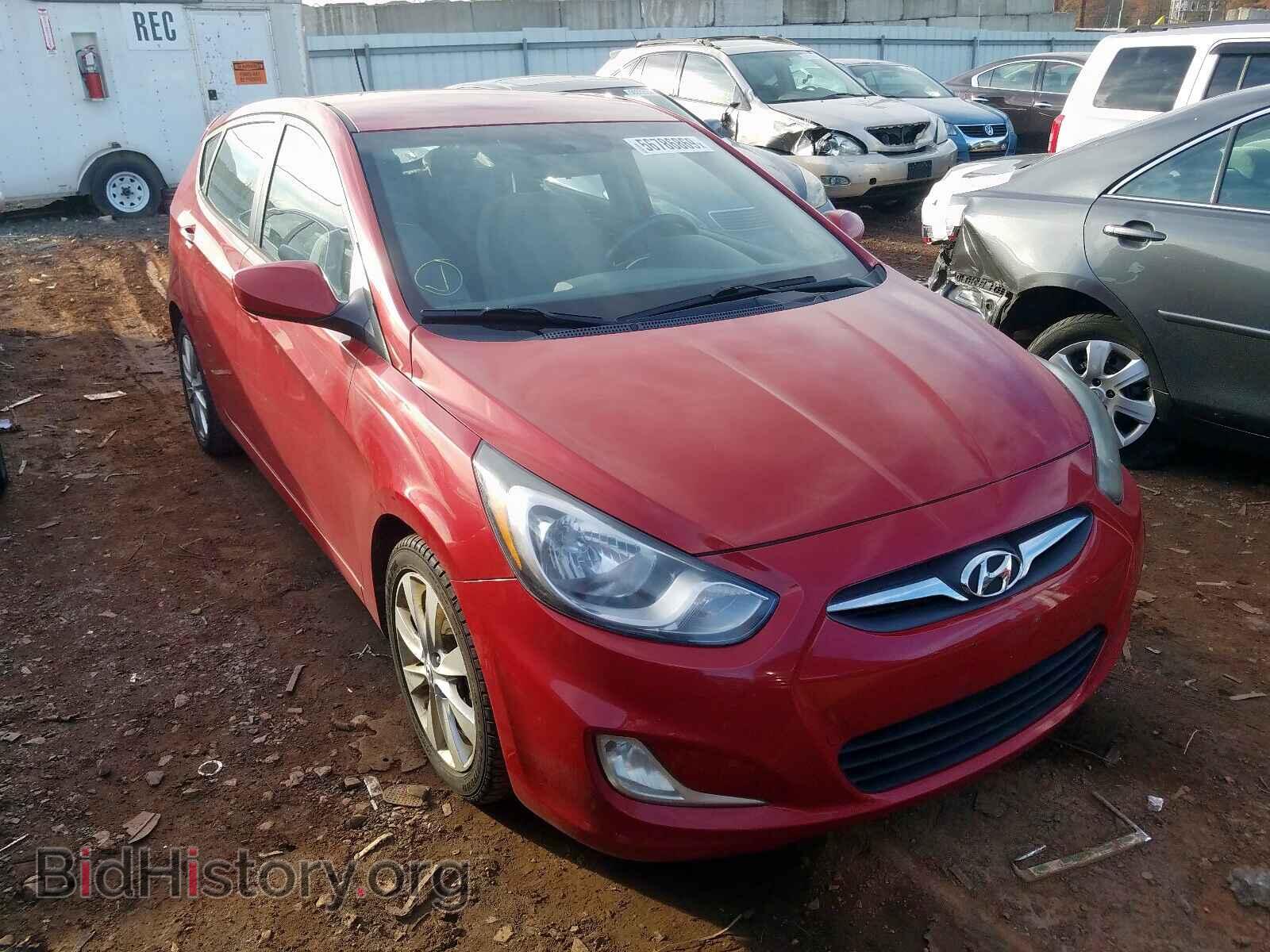 Photo KMHCU5AE5CU011559 - HYUNDAI ACCENT 2012