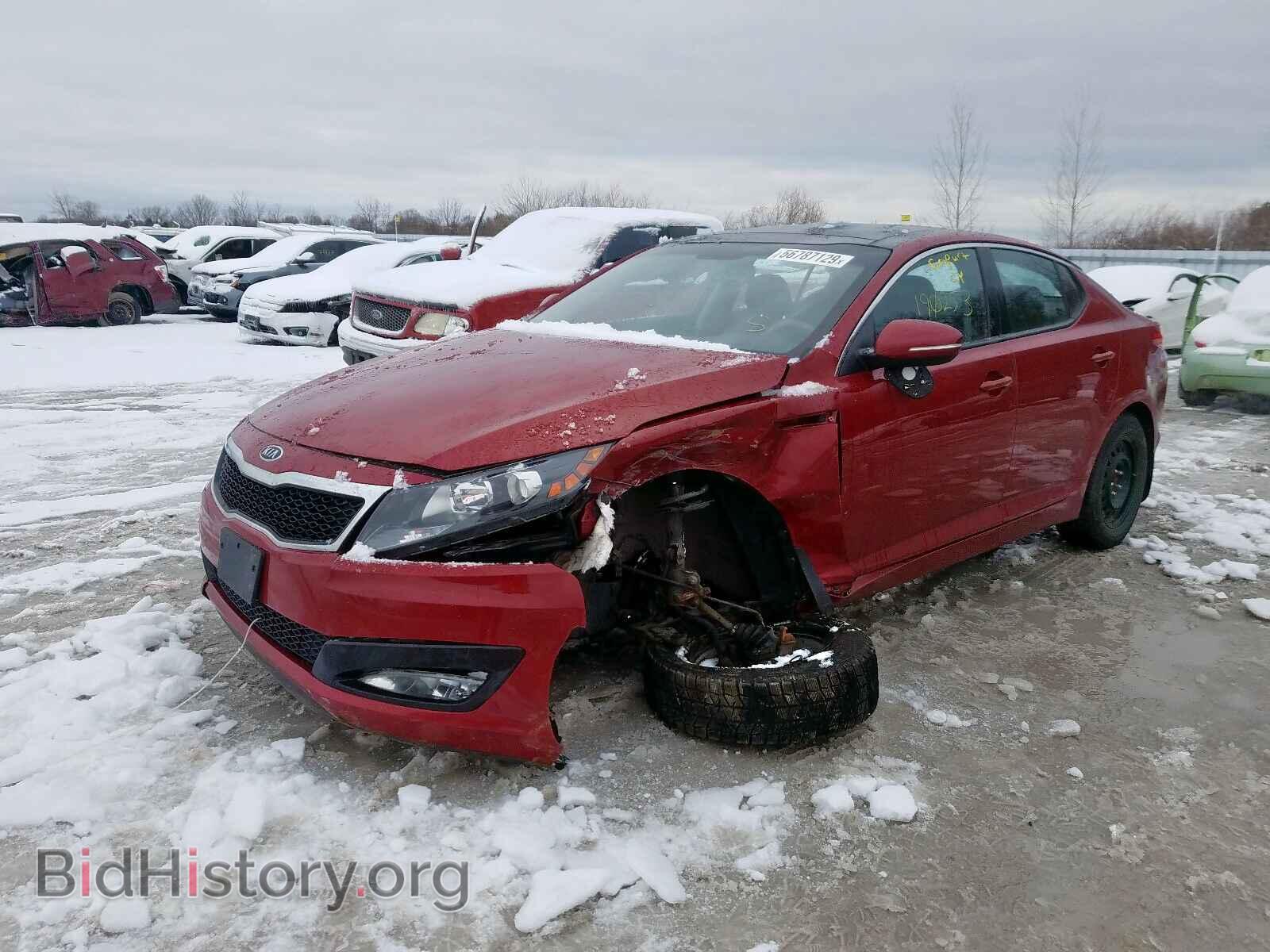 2012 KIA OPTIMA - VIN: KNAGM4A73C5256952 - Фото 2