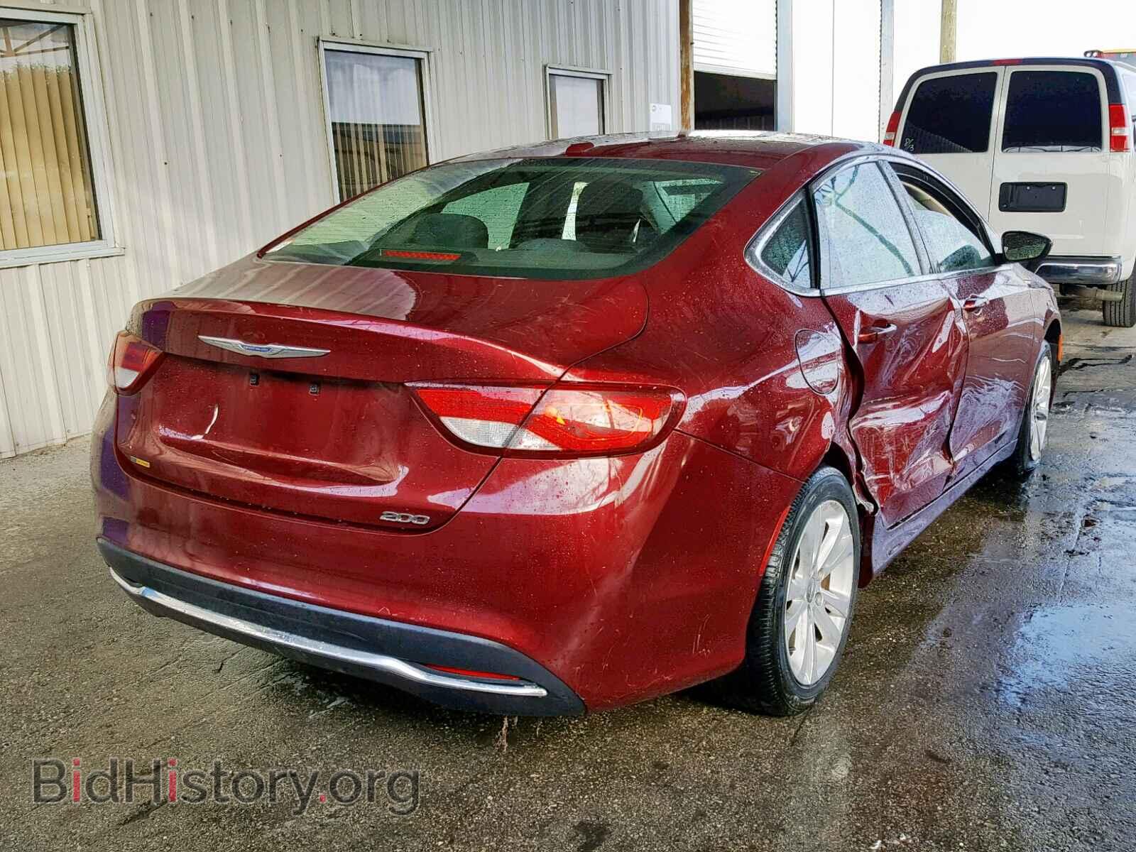 2016 CHRYSLER 200 - VIN: 1C3CCCAB6GN164425 - Фото 4