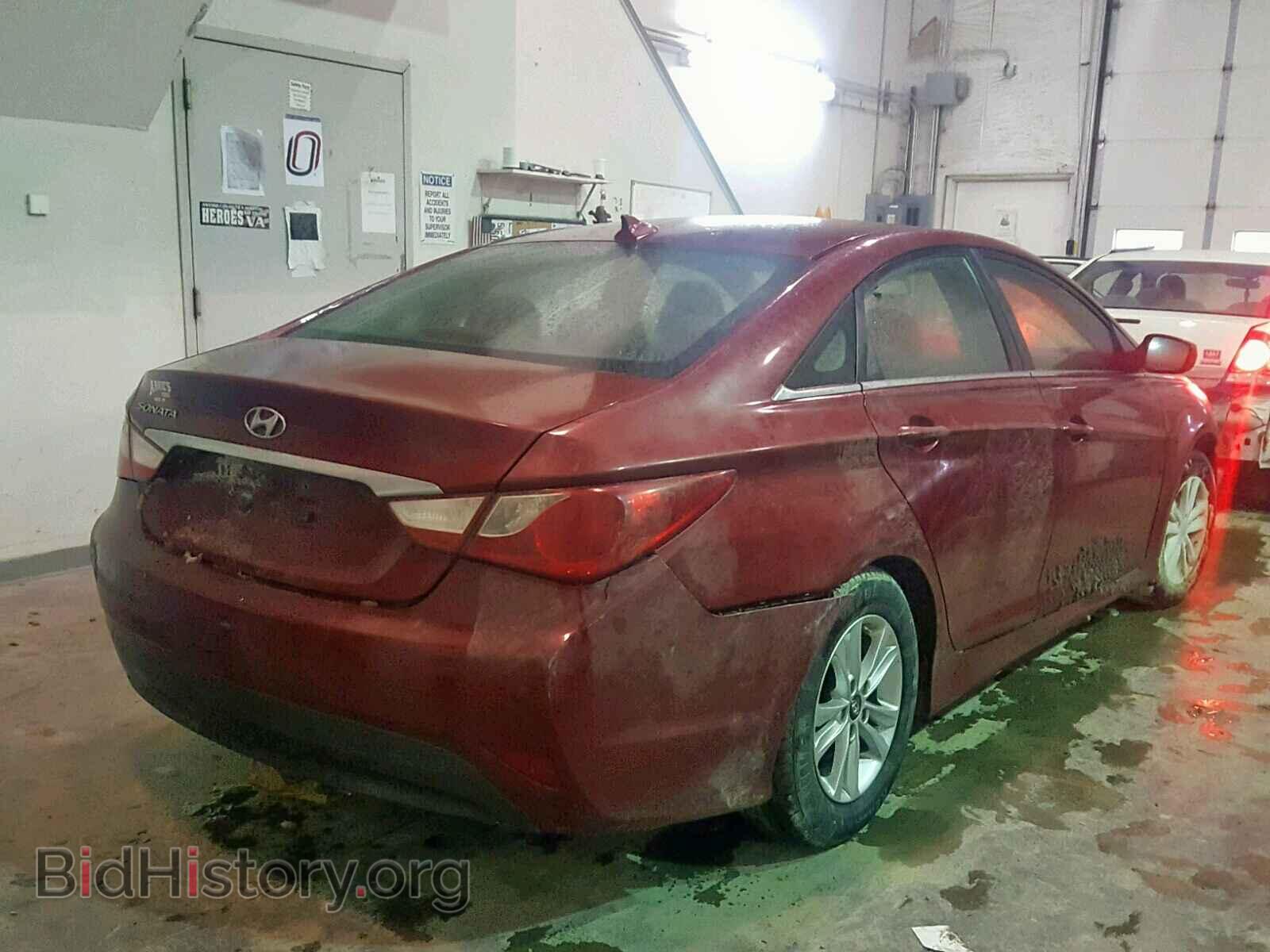 2014 HYUNDAI SONATA - VIN: 5NPEB4AC0EH921967 - Фото 4