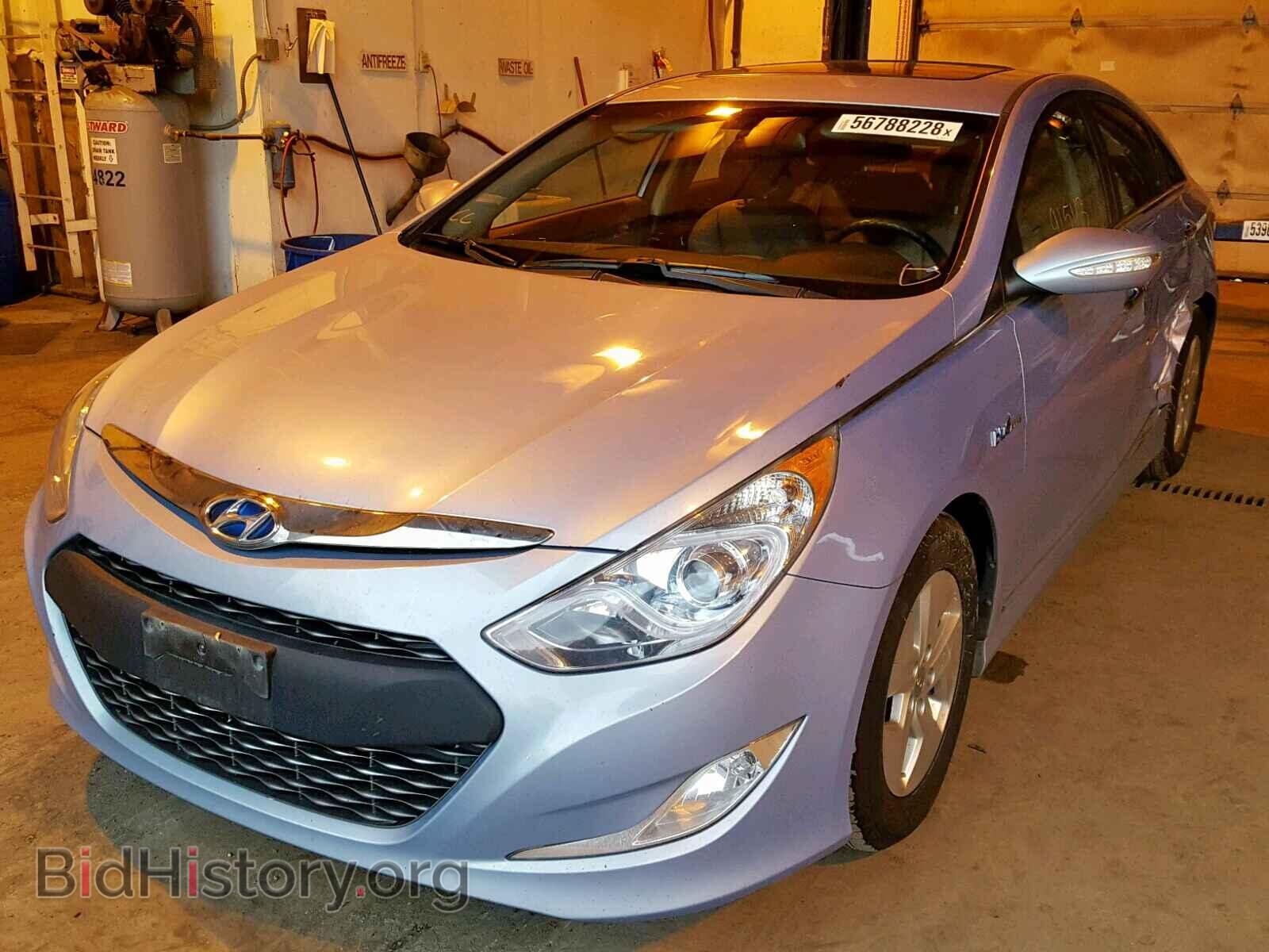 2012 HYUNDAI SONATA - VIN: KMHEC4A42CA024378 - Фото 2