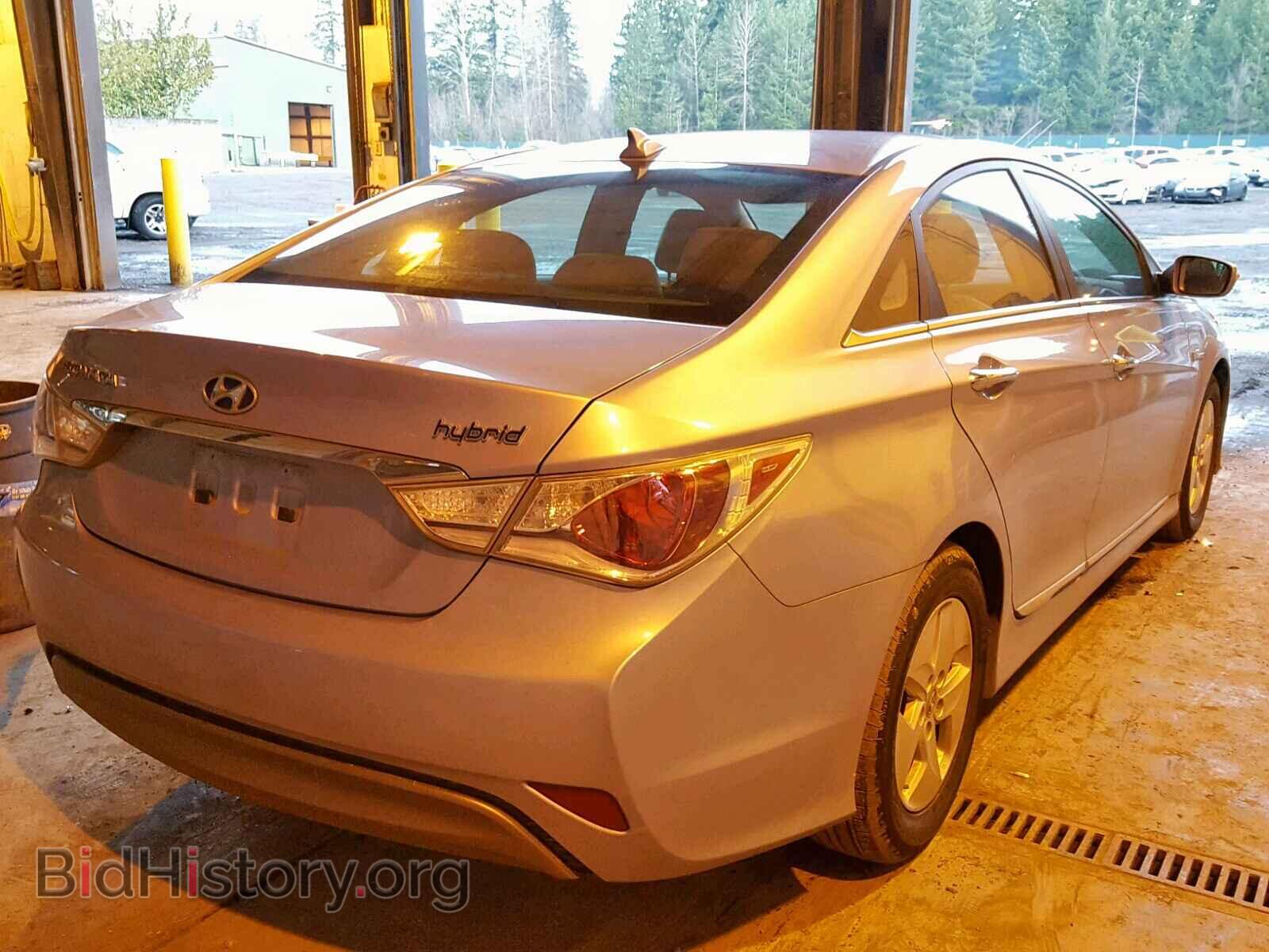 2012 HYUNDAI SONATA - VIN: KMHEC4A42CA024378 - Фото 4