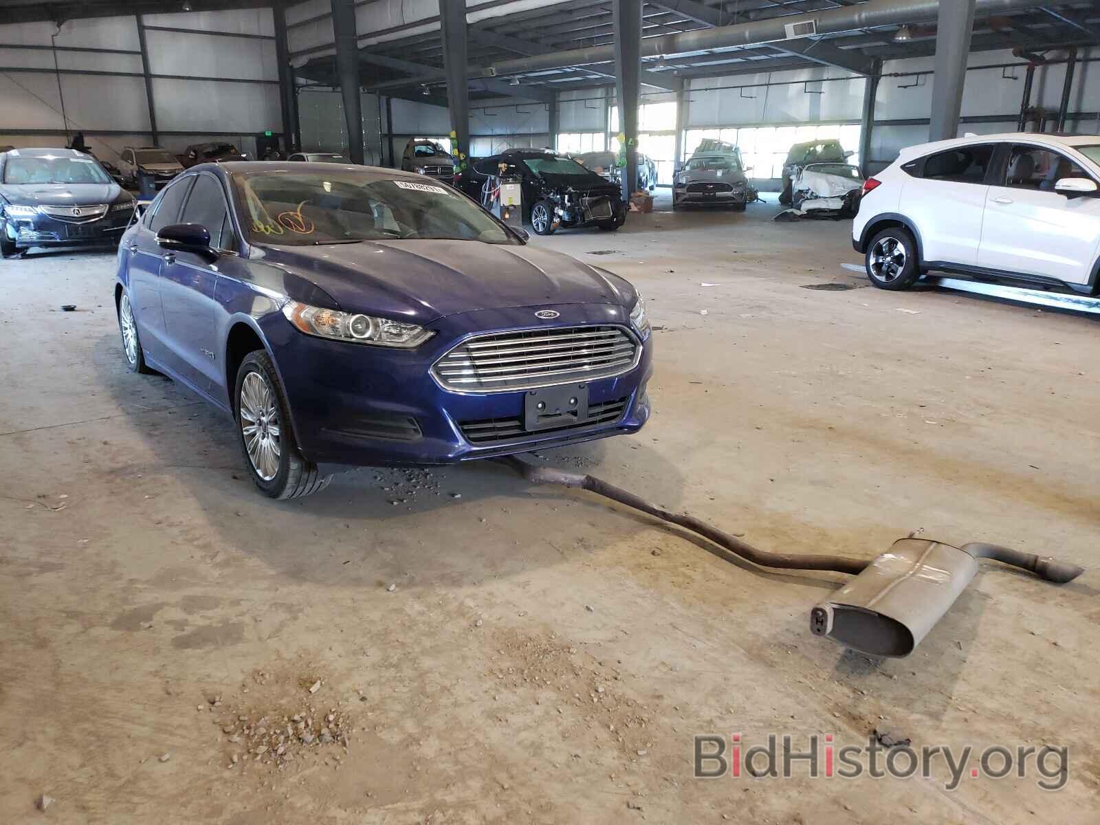 Photo 3FA6P0LU9DR184614 - FORD FUSION 2013