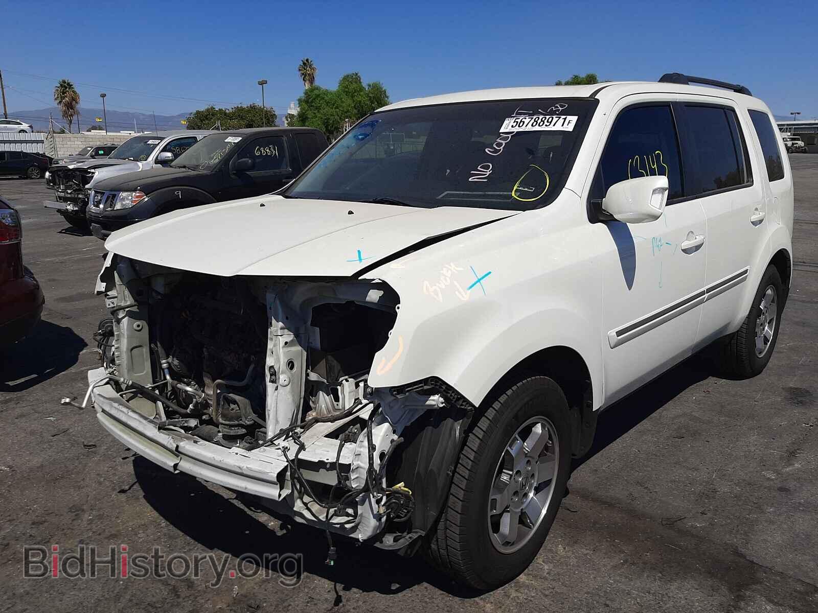 2011 HONDA PILOT - VIN: 5FNYF3H96BB032350 - Фото 2