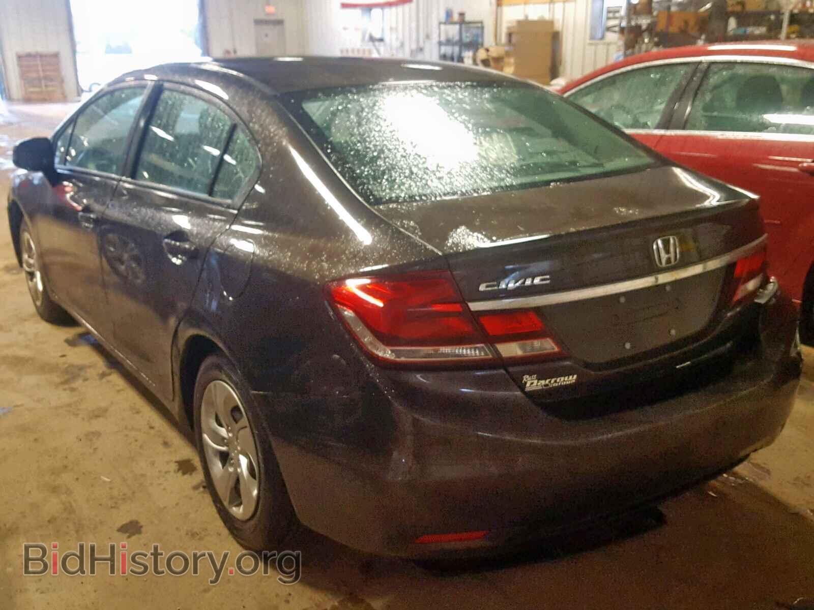 2013 HONDA CIVIC LX - VIN: 19XFB2F54DE075008 - Фото 3