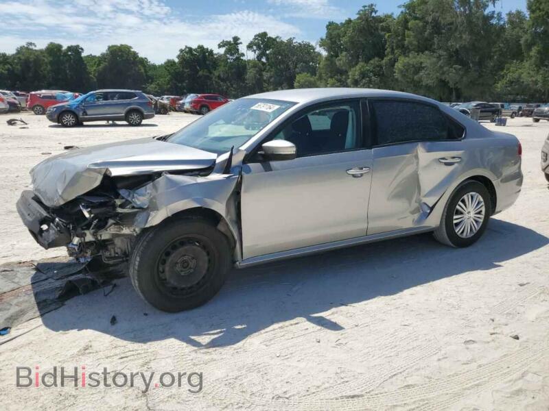 2014 Volkswagen PASSAT S (VIN 1VWAP7A38EC013714) — фото 1 из 13, Copart, повреждение: передняя часть