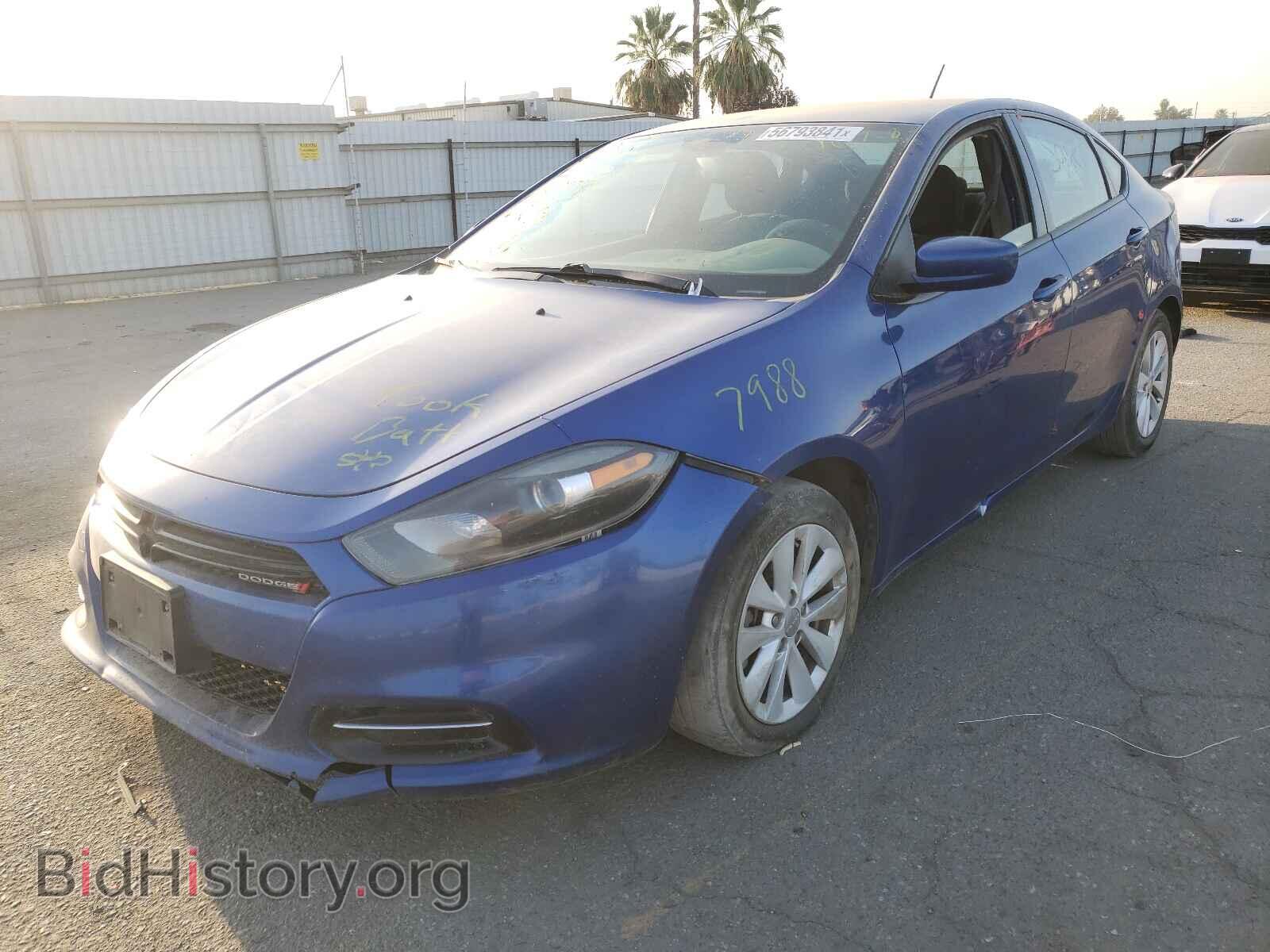2014 DODGE DART - VIN: 1C3CDFBB4ED867988 - Photo 2