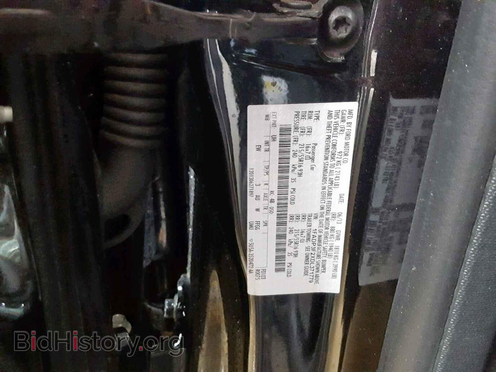 2013 FORD FOCUS SE - VIN: 1FADP3F2XDL371779 - Фото 10