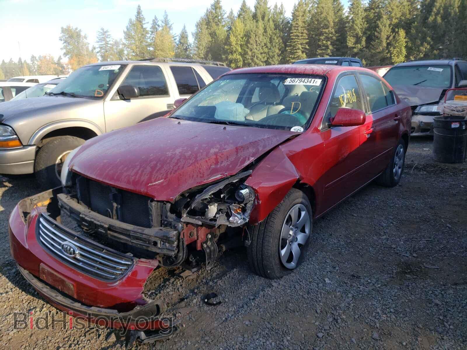 2008 KIA OPTIMA - VIN: KNAGE123185259279 - Фото 2