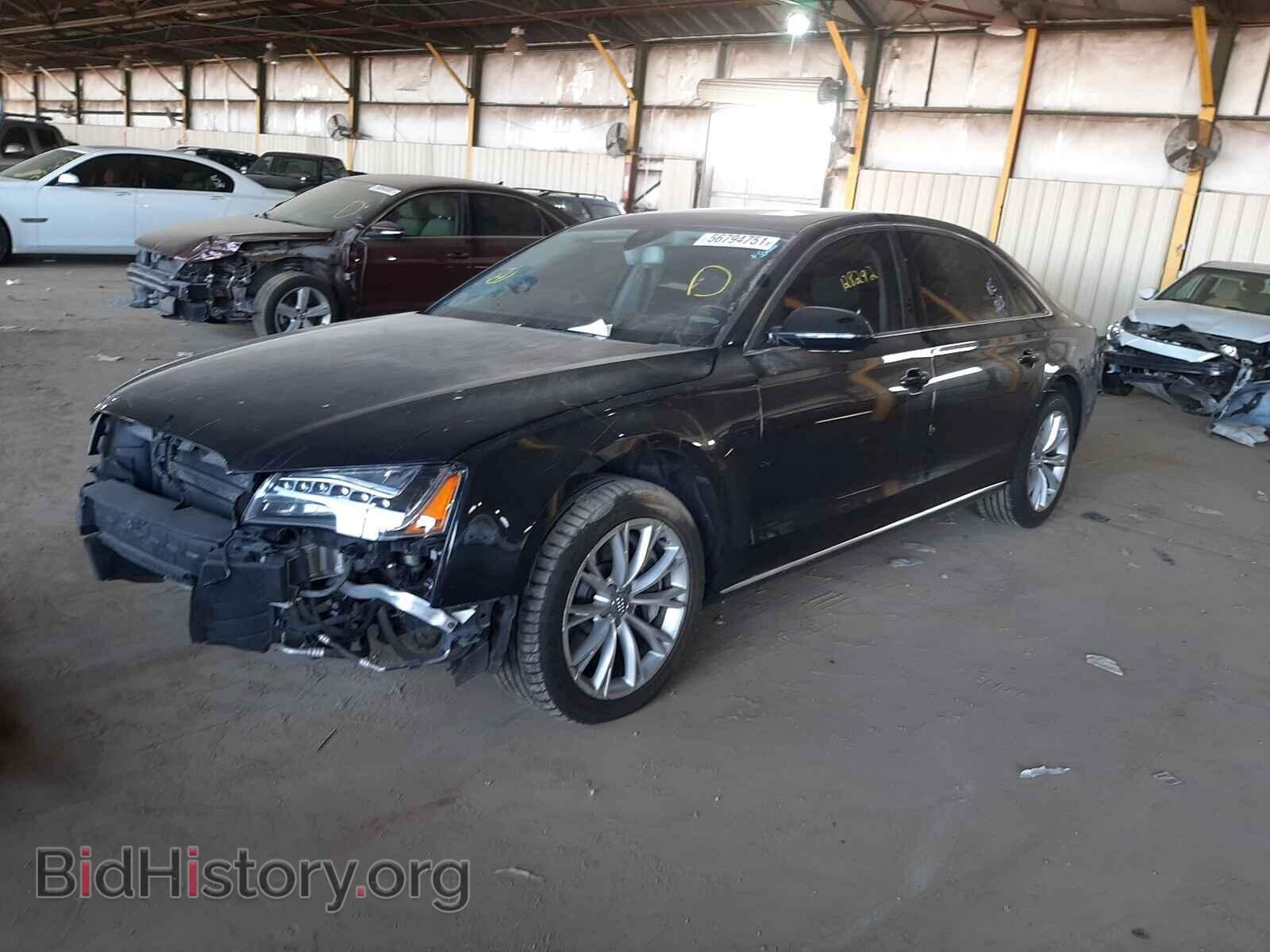 2012 AUDI A8 - VIN: WAURVAFD1CN008217 - Фото 2